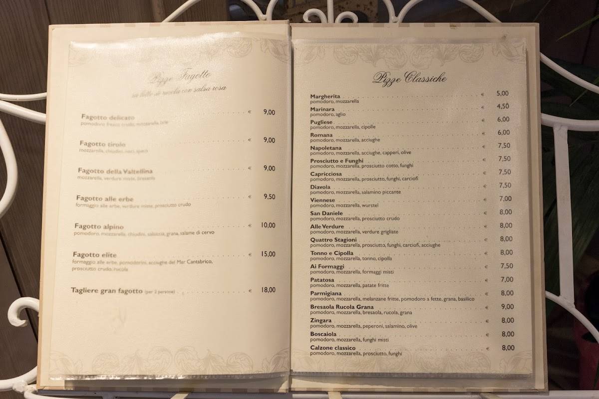 Menu di Shapò 