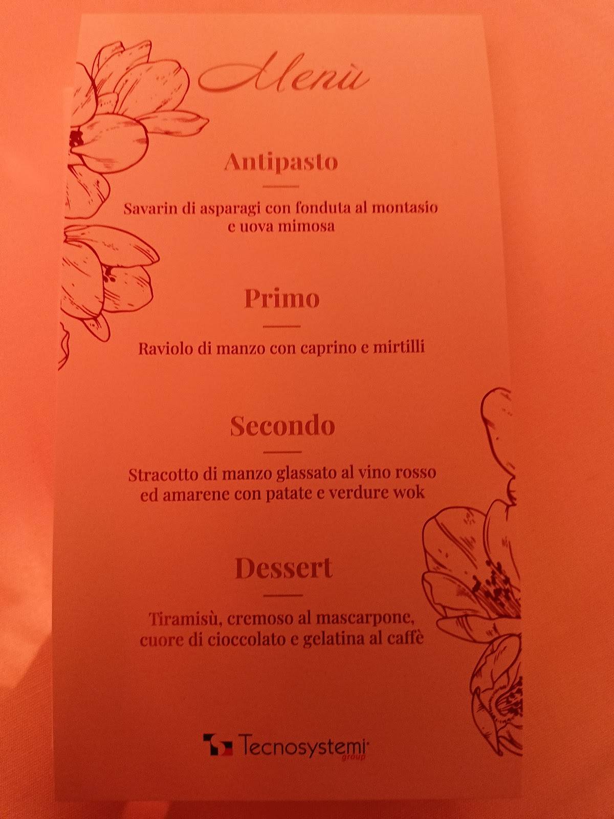 Menu di Ristorante da Gigetto 