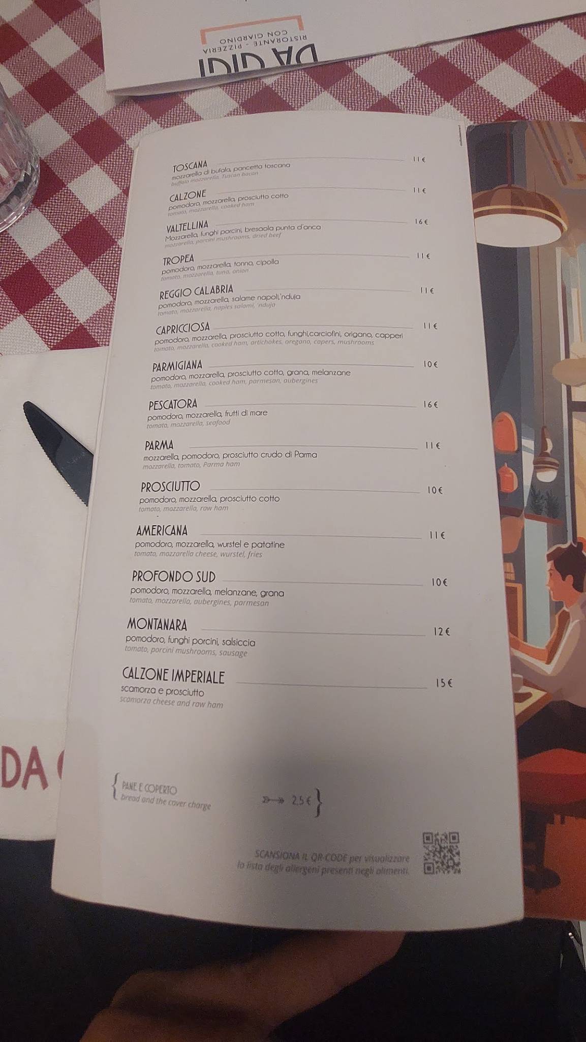 Menu di Ristorante Da Gigi 
