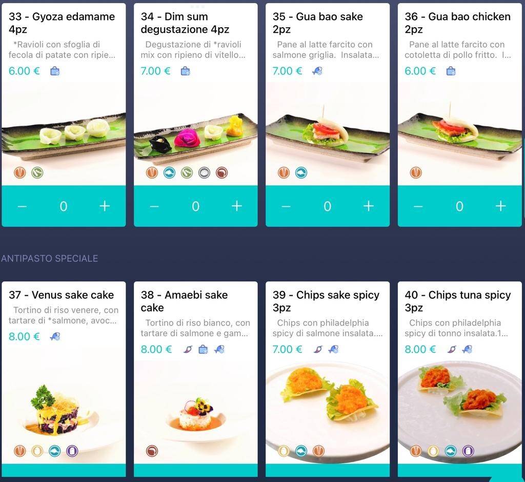 Menu di Ristorante Giapponese Tokyo Empoli 