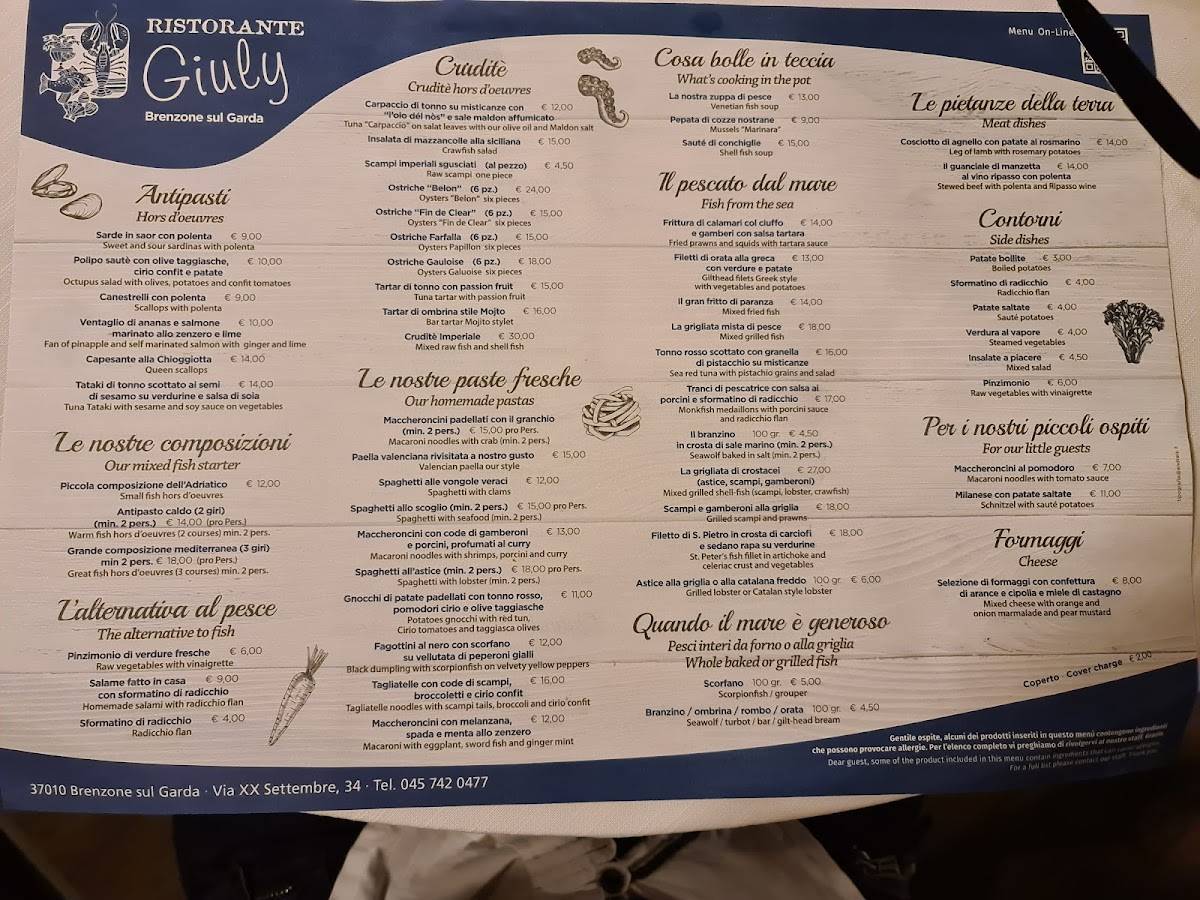 Speisekarte Von Ristorante Giuly Brenzone Sul Garda speisekarte-von-ristorante-giuly-brenzone-sul-garda