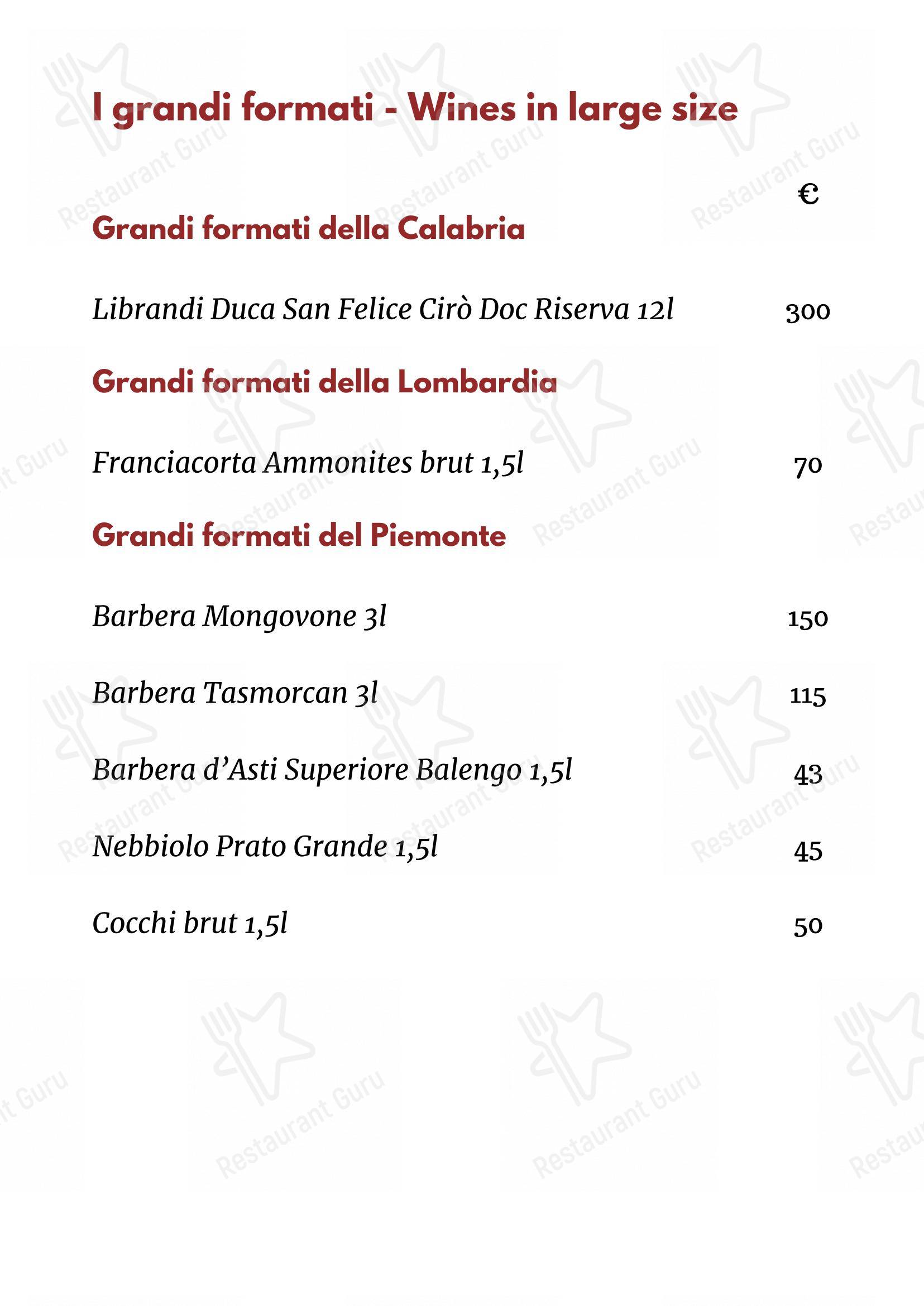 Ristorante Mercato 38 Trattoria Italiana in Erba - Menu