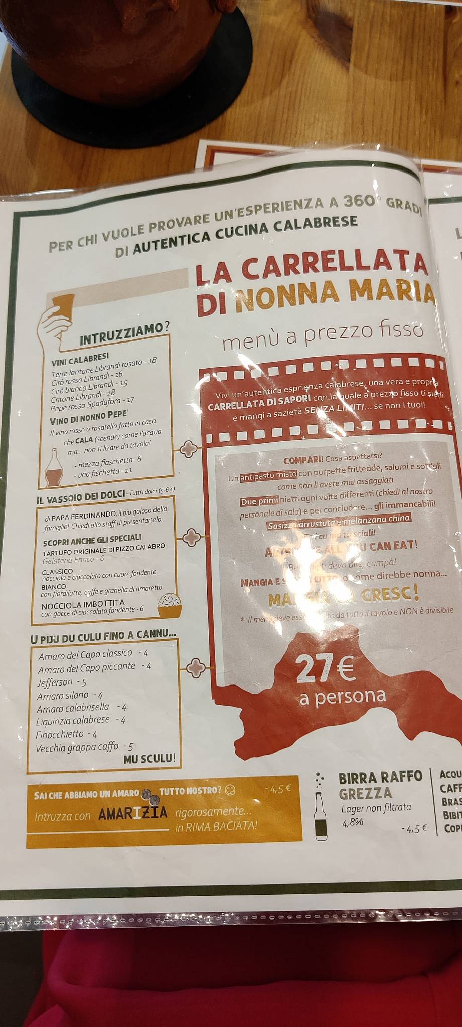 Menu di Ristorante PIPI E PATATE 