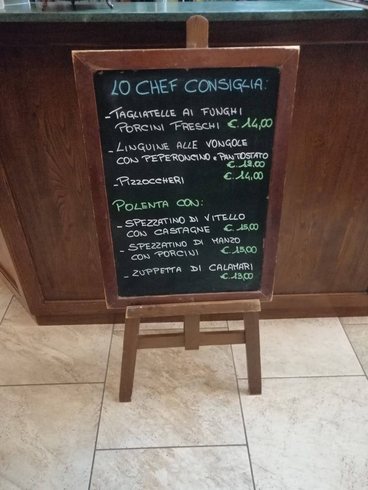 Menu di Ristorante Pizzeria San Gottardo 