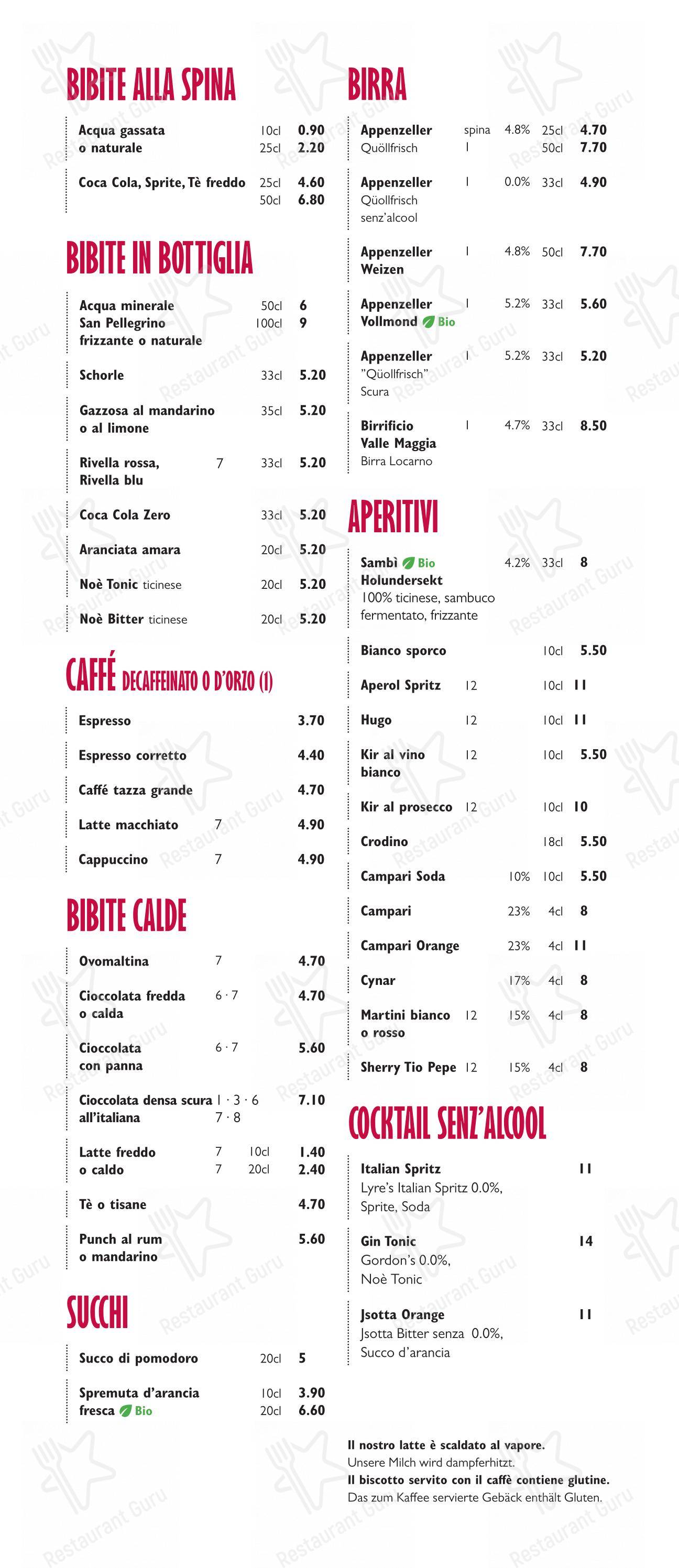 Детское per Ristorante Sensi in Muralto
