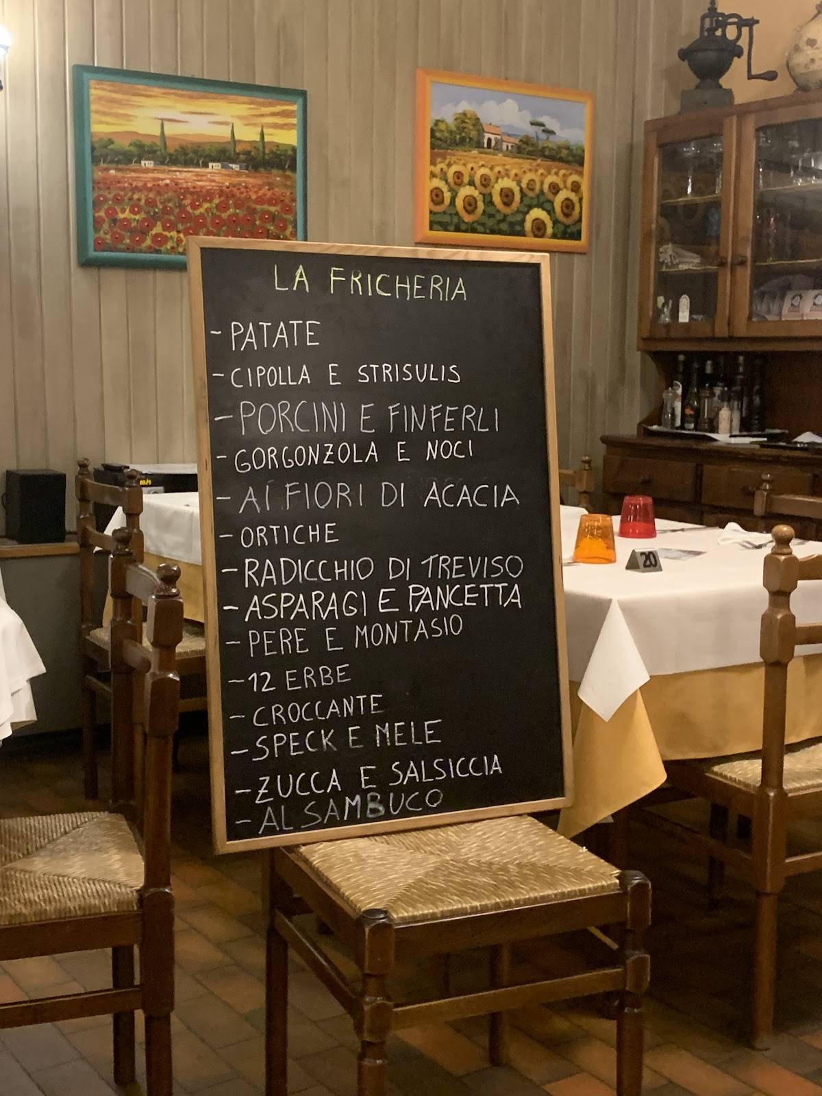 Menu di Bar Trattoria da Quinto 