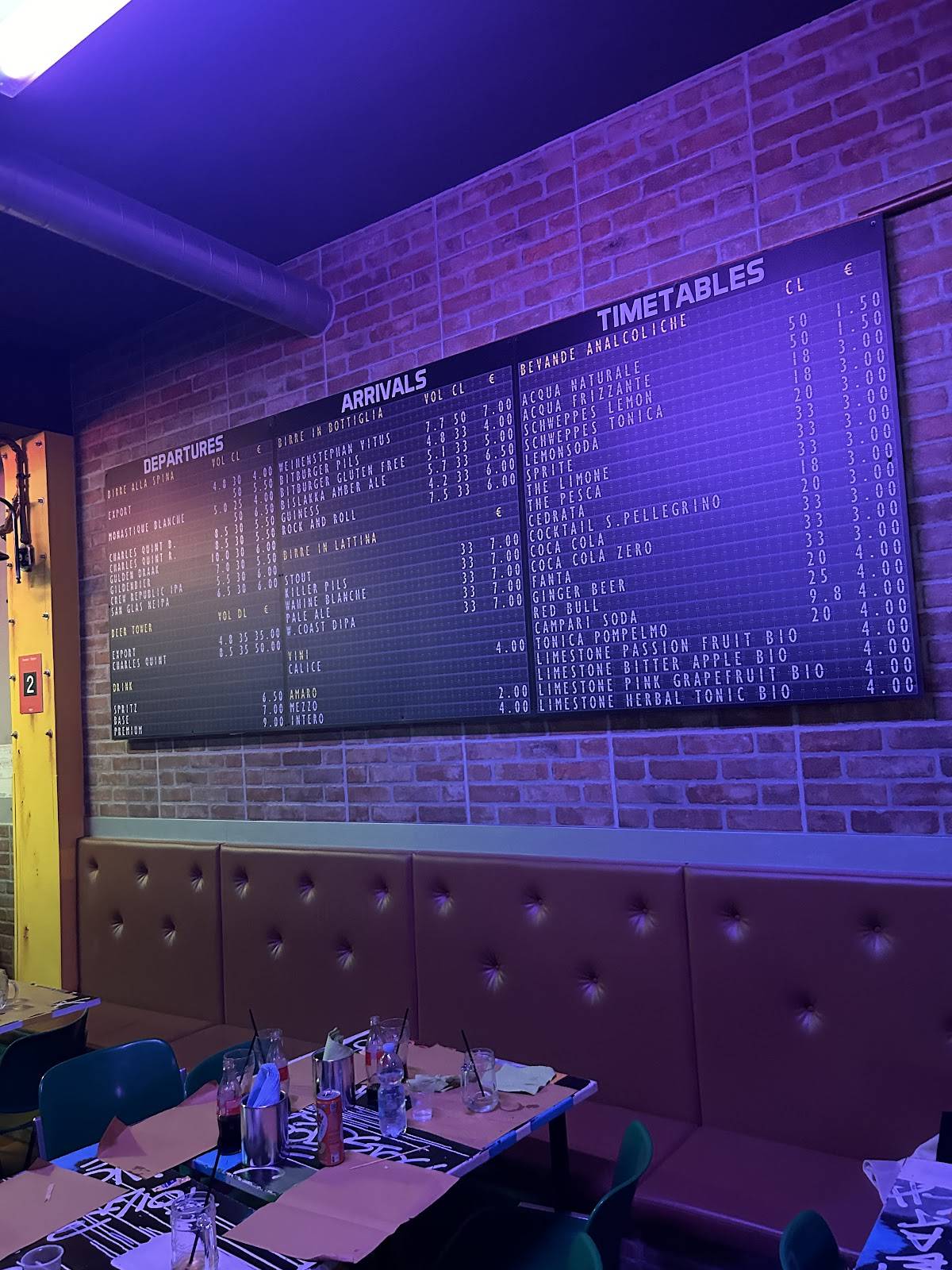 Menu di Rocket King Pub - Corato 