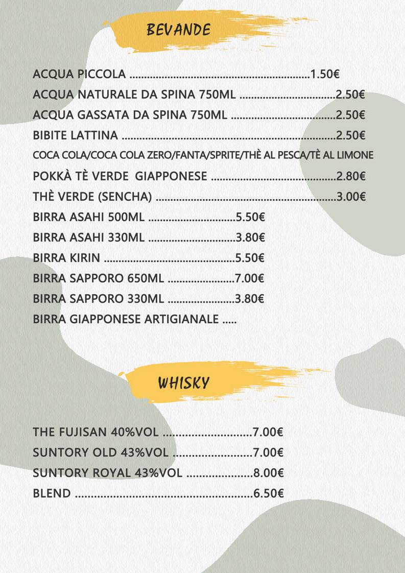 Menu di QQ ramen e BBQ 