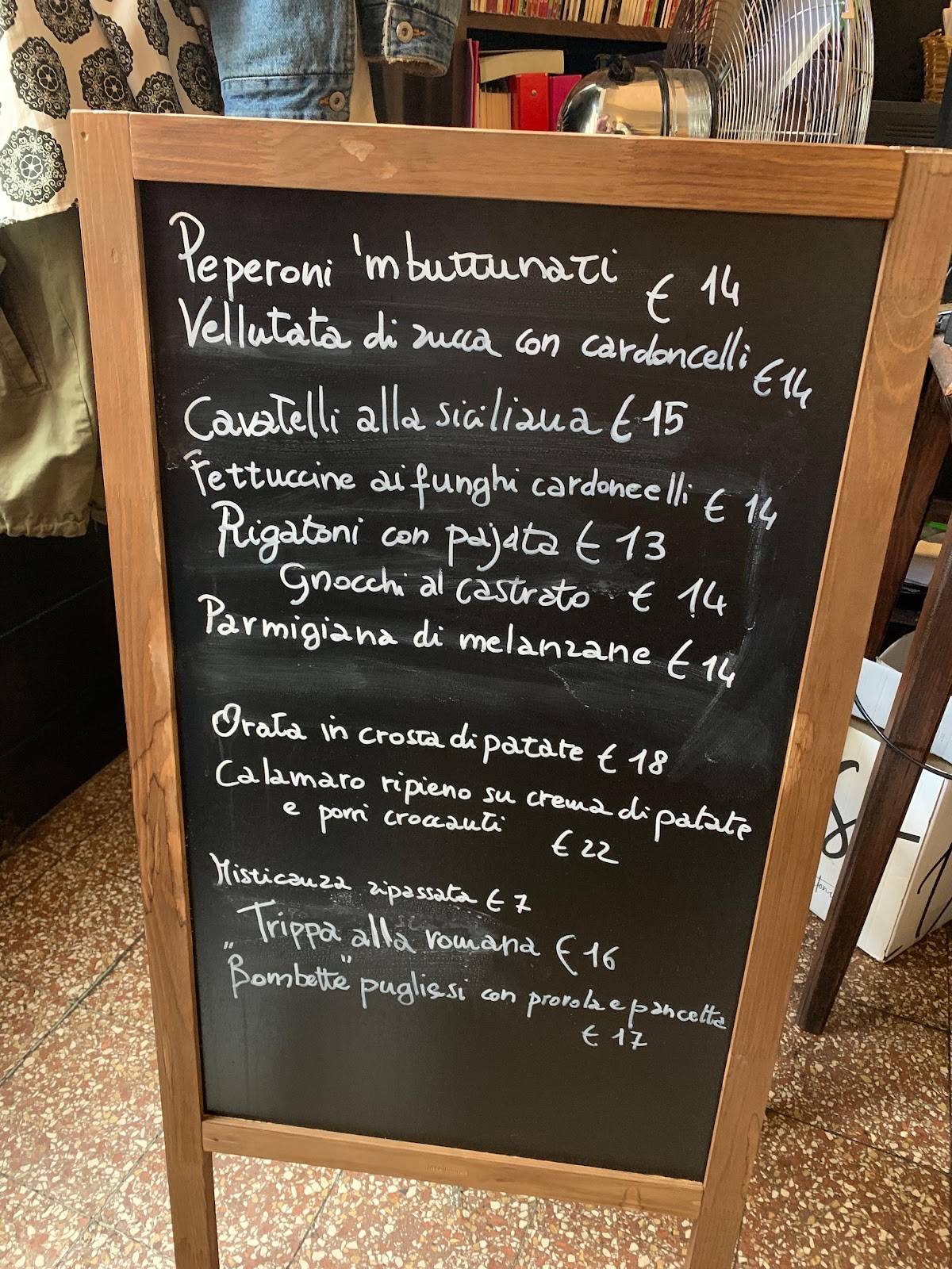 Menu de Tram Tram