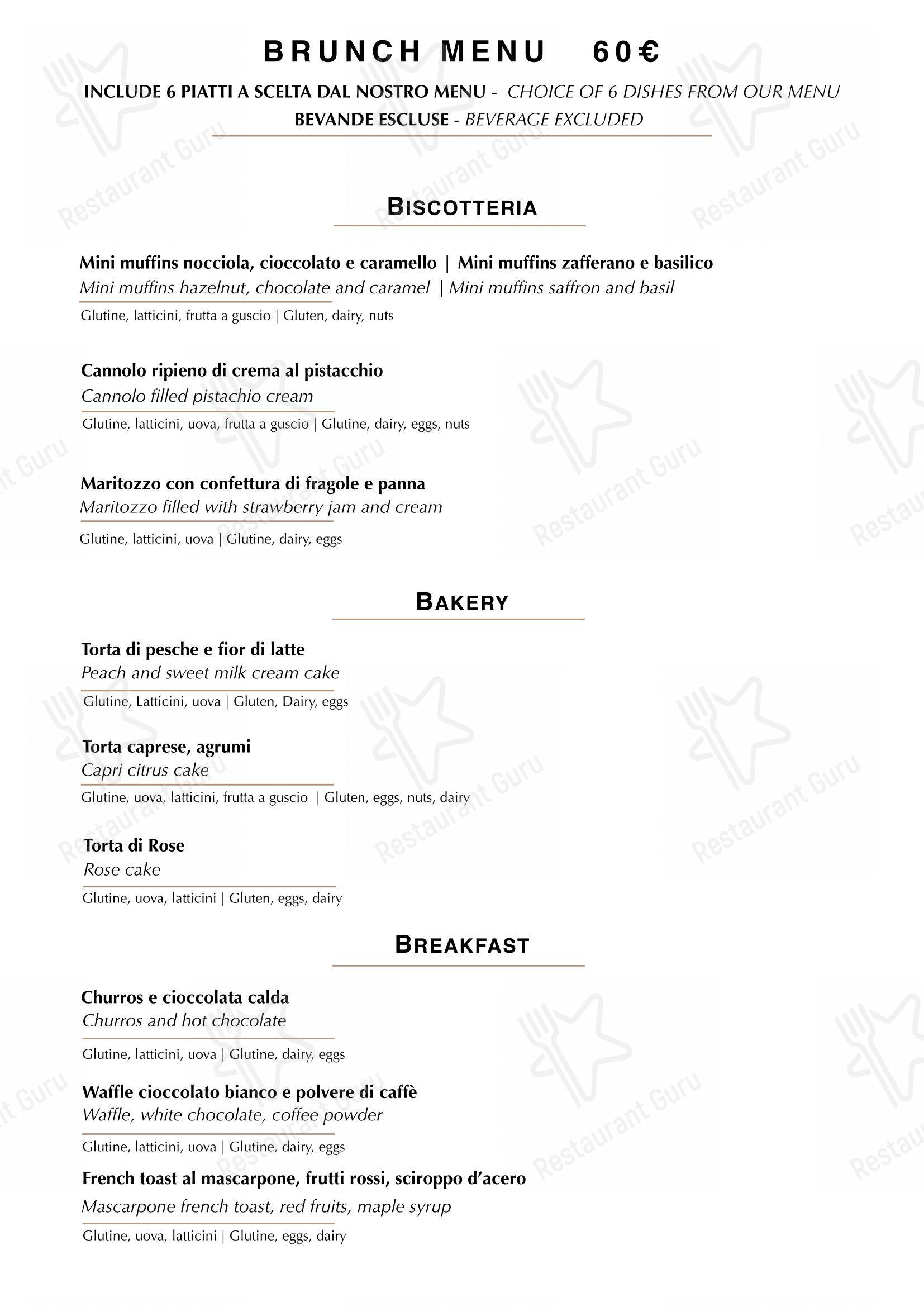 Roteo in Sala Comacina - Menu bar