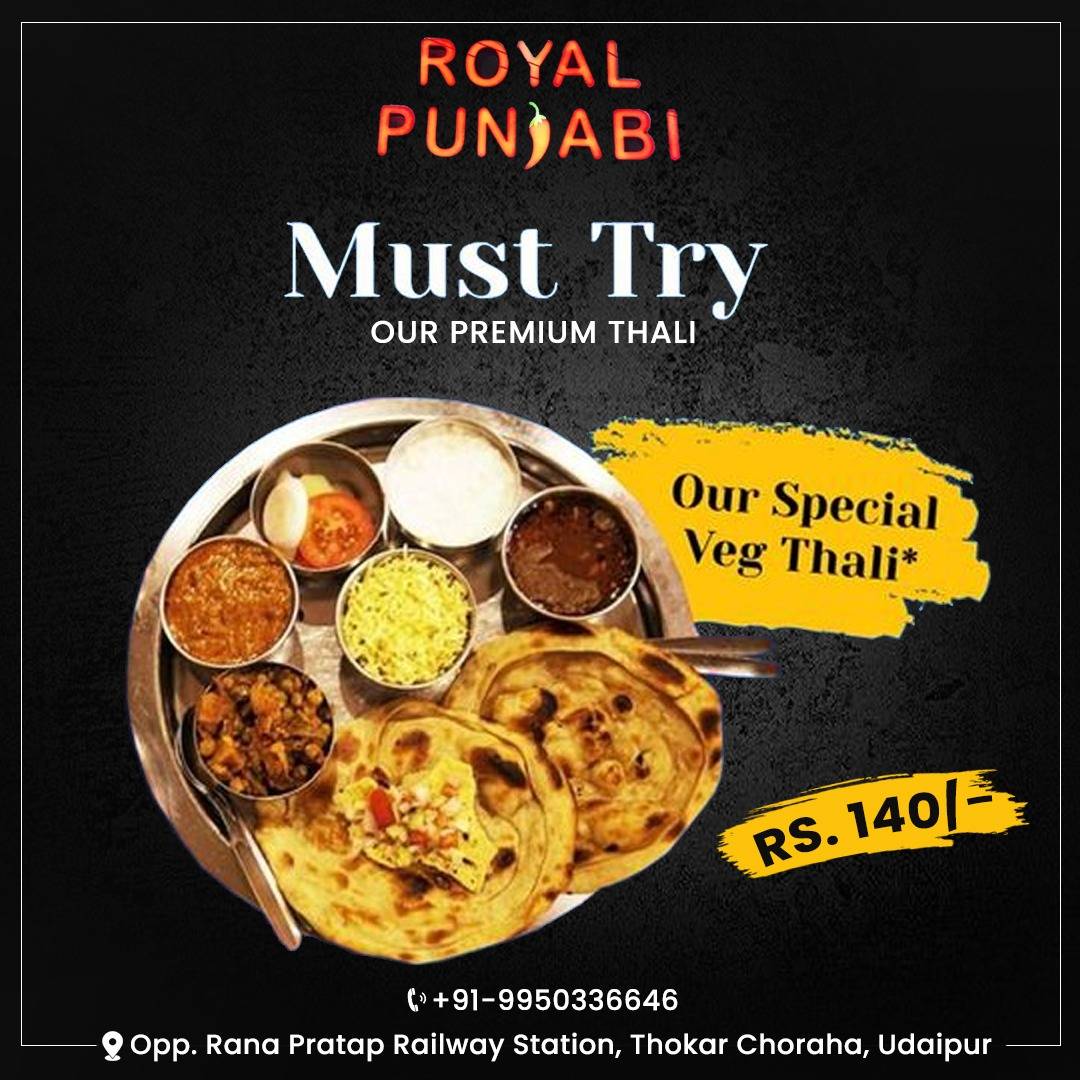 Royal punjabi restaurant (pure veg) menu