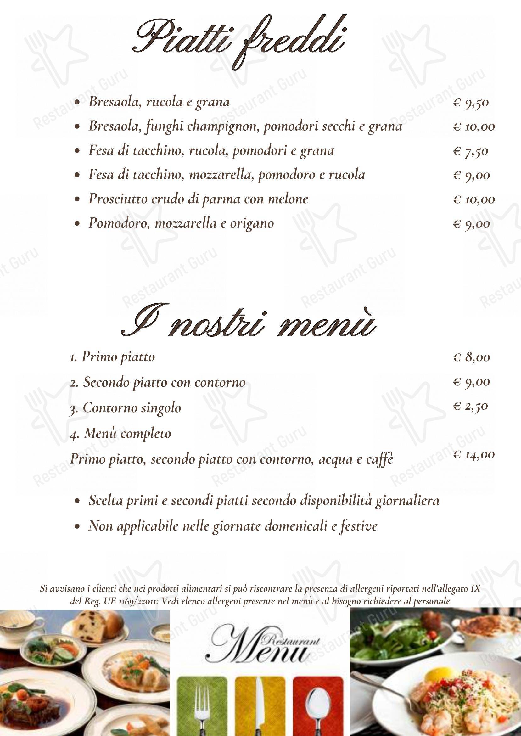 SESAMO, Caffetteria, Panetteria, Colazioni, Pranzi, Aperitivi in Calusco d'Adda - Menu bar