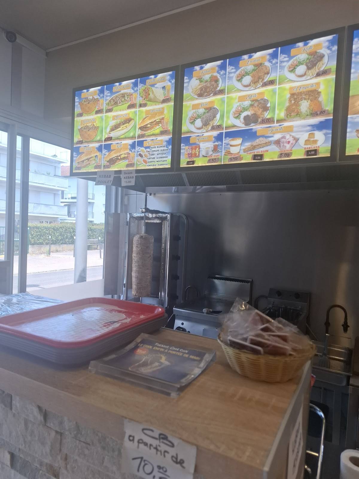 Menu de Kebab Charcot St.-Foy-Les-Lyon