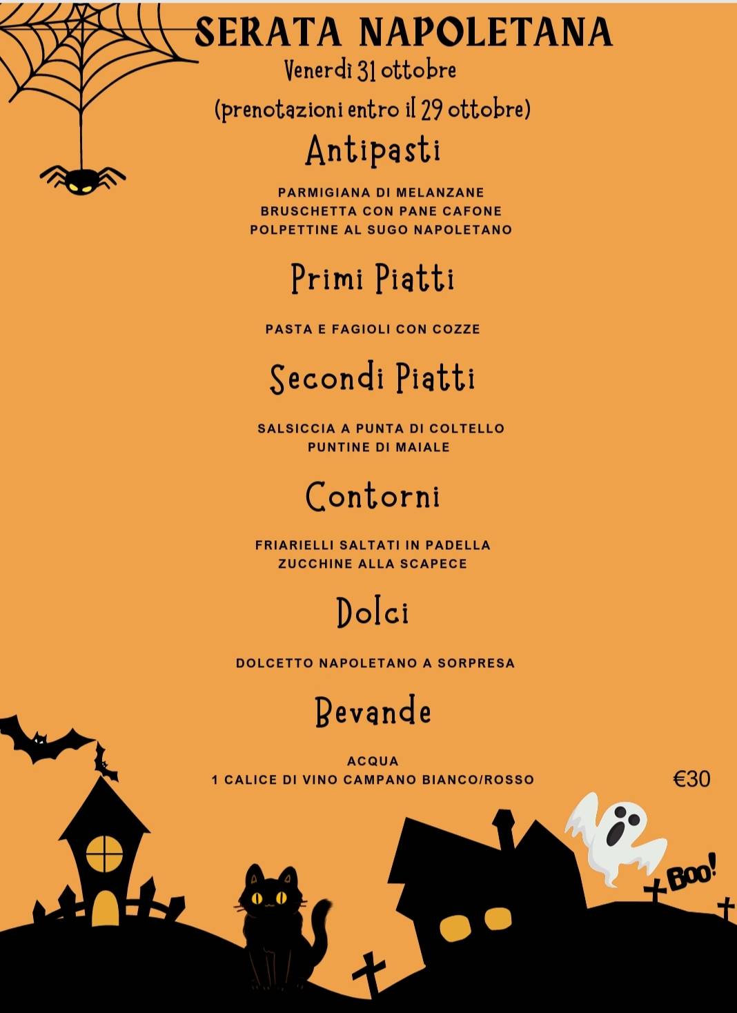 Menu di Santa Lucia 