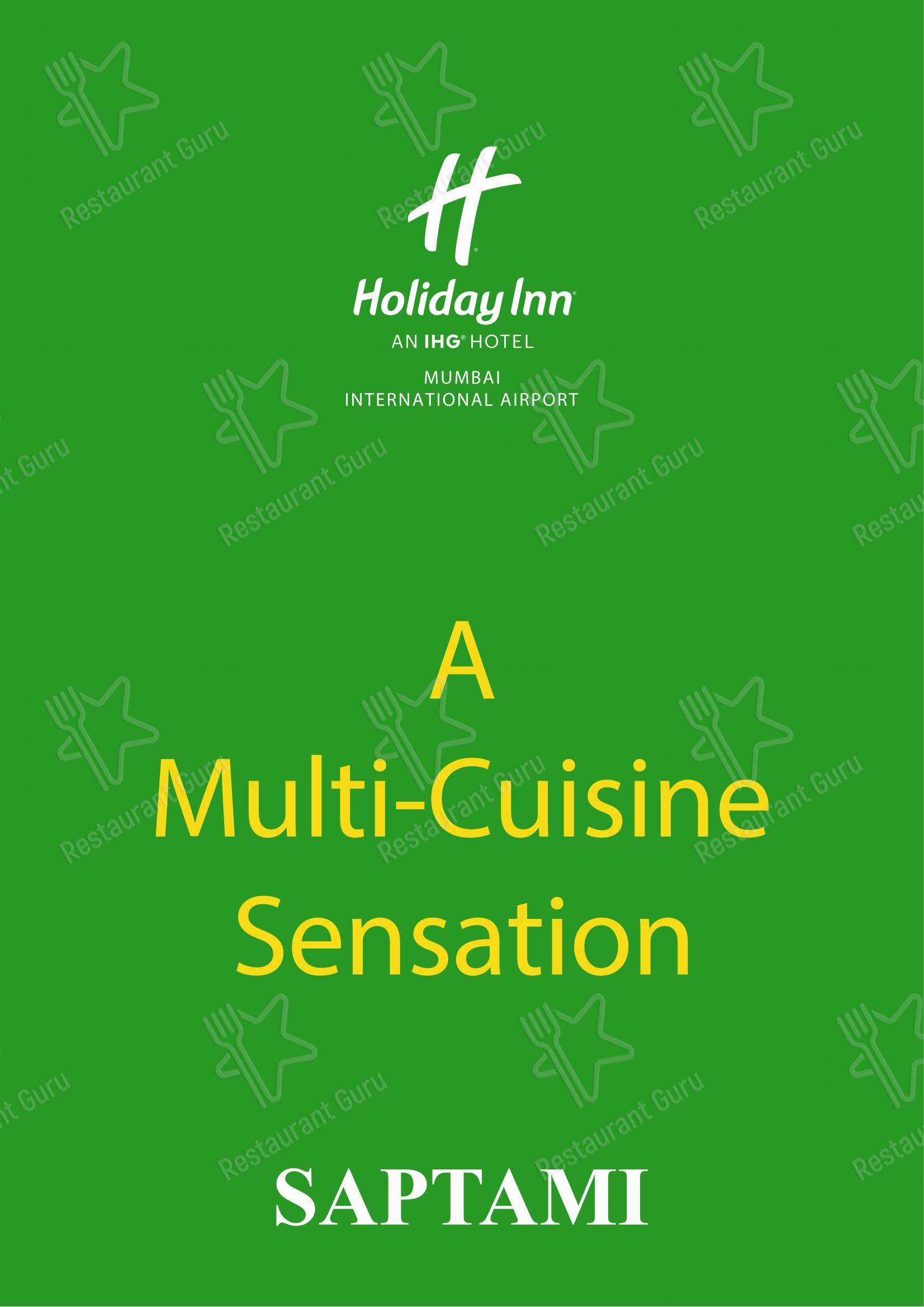 Saptami in Mumbai - Menu