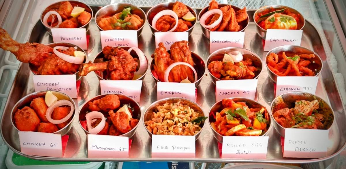 Saptingala menu