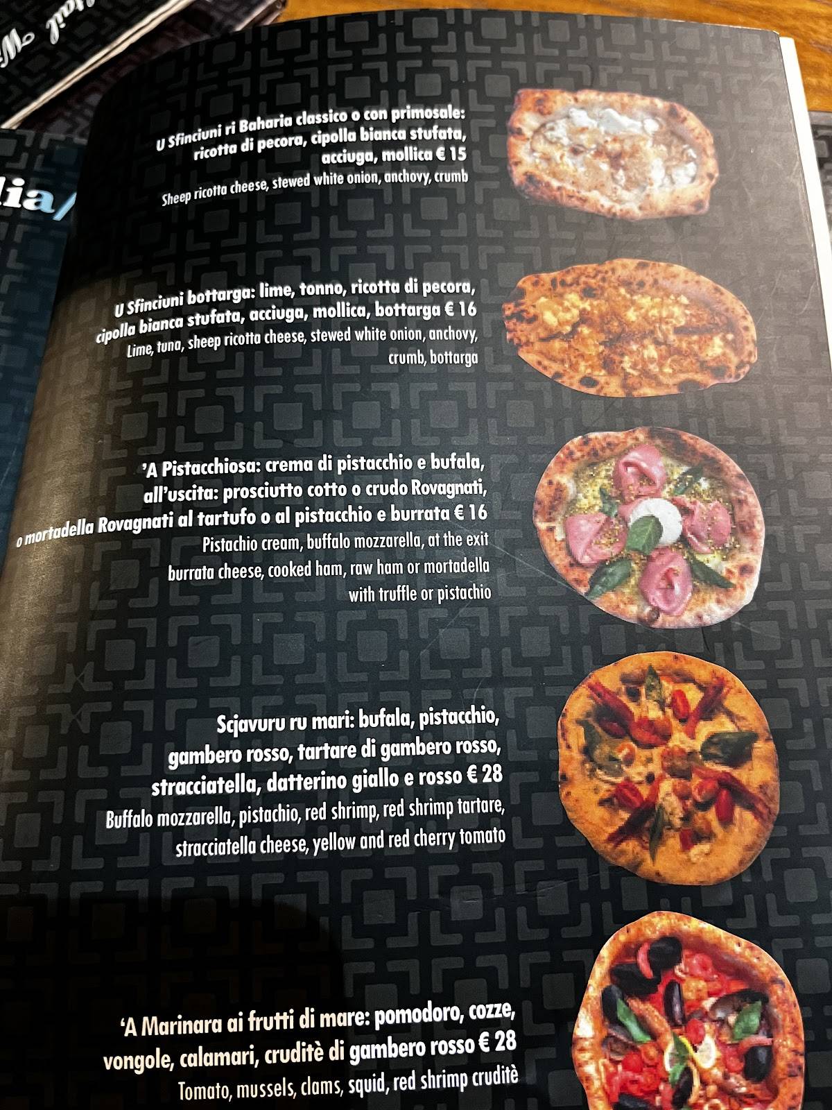 Menu de Scjavúru