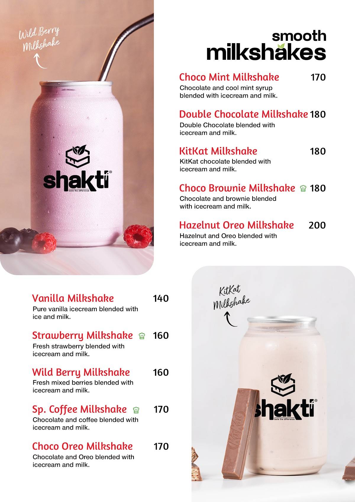 Shakti Sandwich - HL College menu