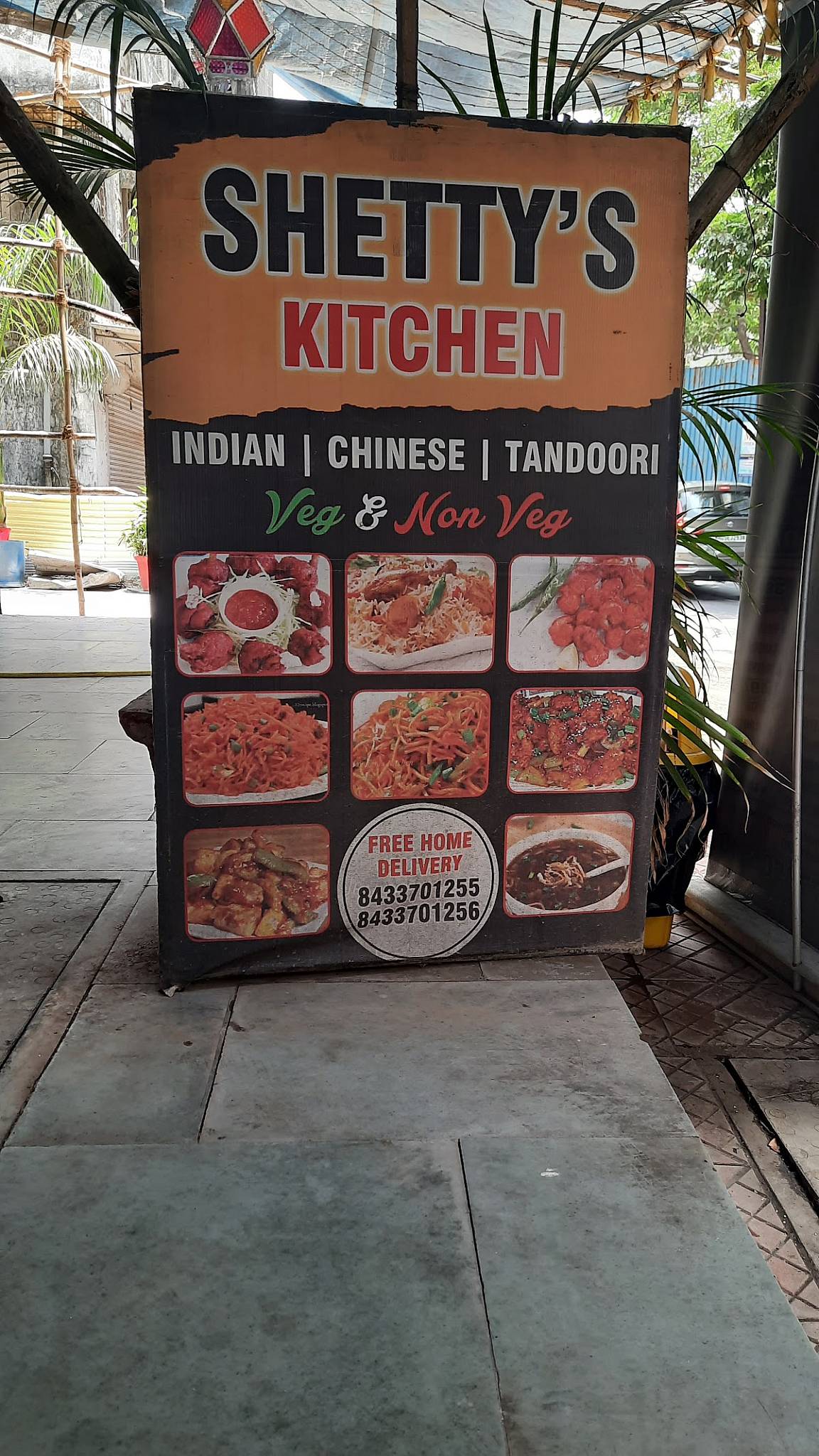 Shetty's Parcel Kitchen menu