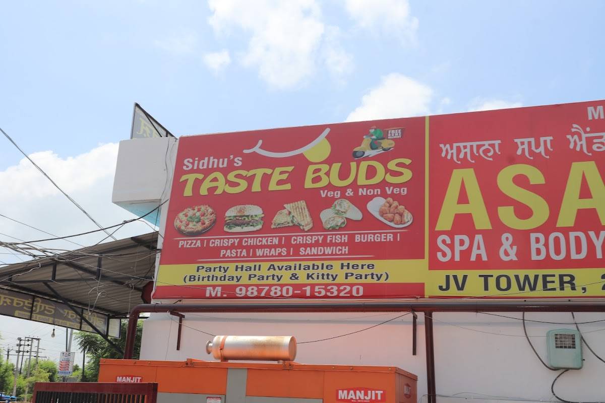 Sidhu's Taste Buds menu