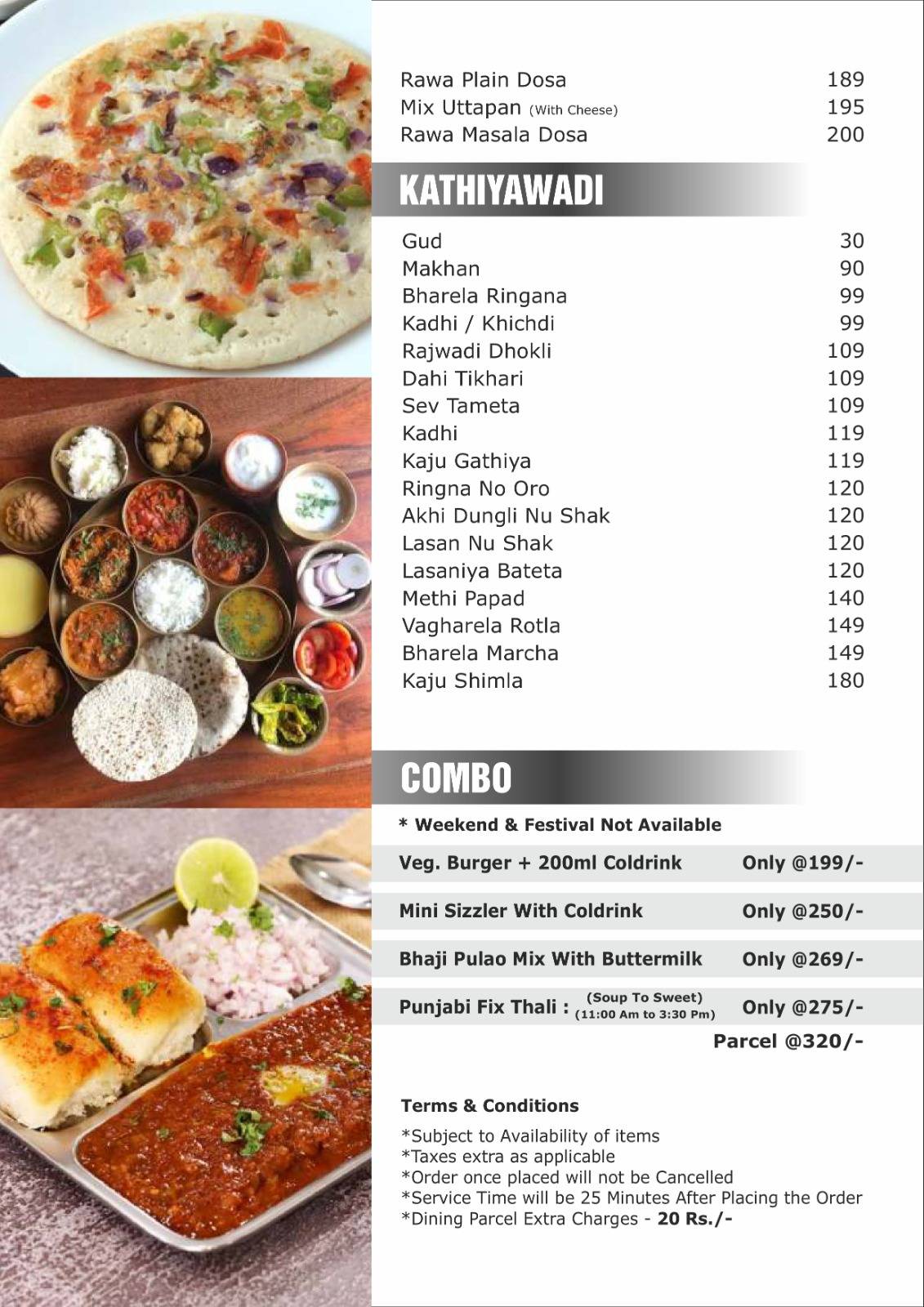 Sodam Taste and More menu