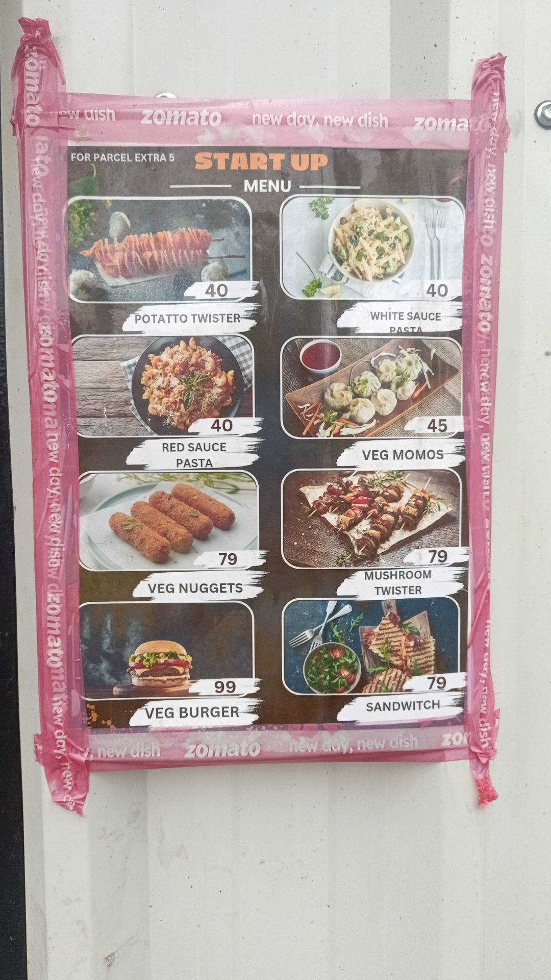 Startupka52 menu