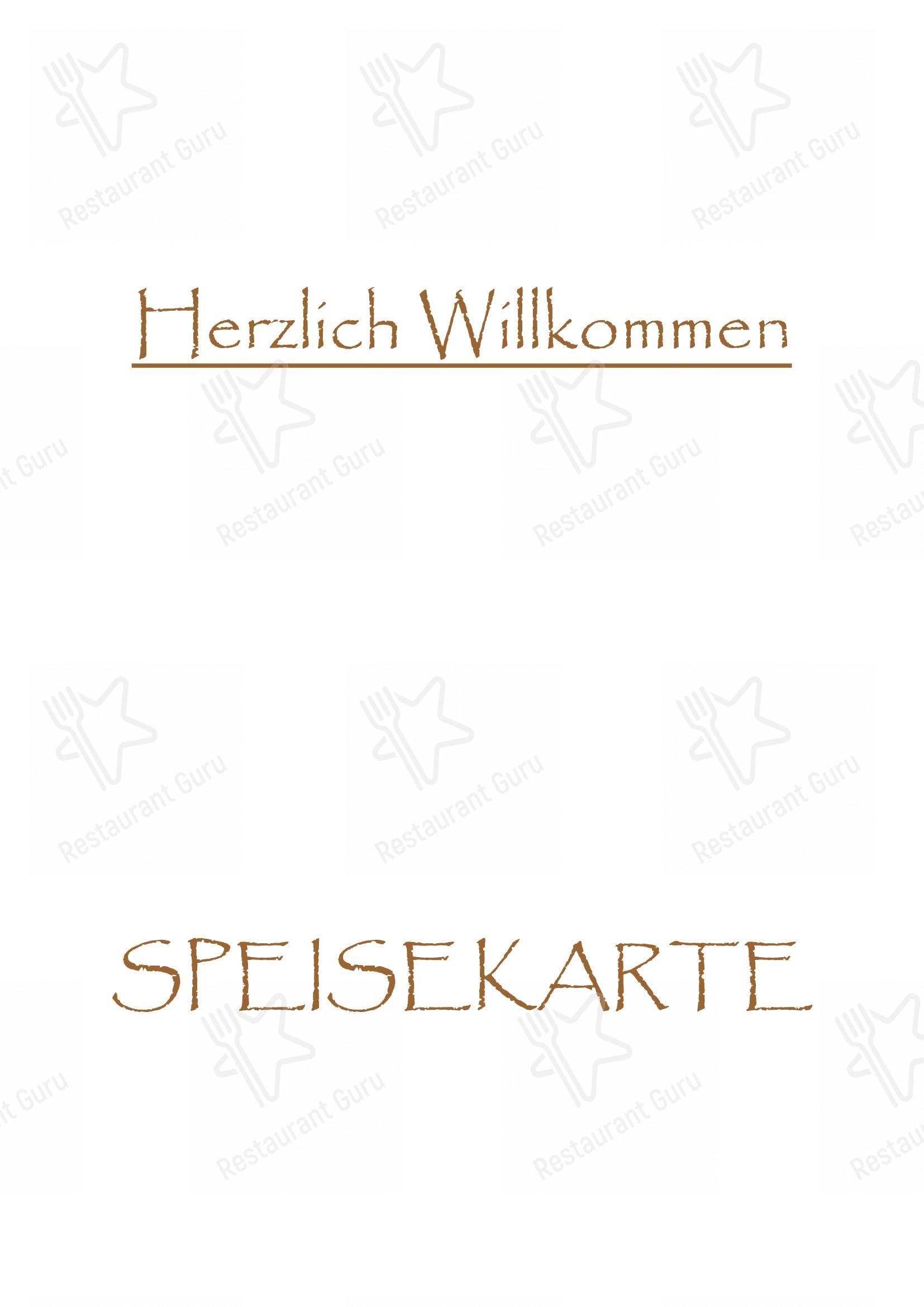 Menu per Steakhouse 400°c Dry Aged Beef Holzkohlegrill in Gersau