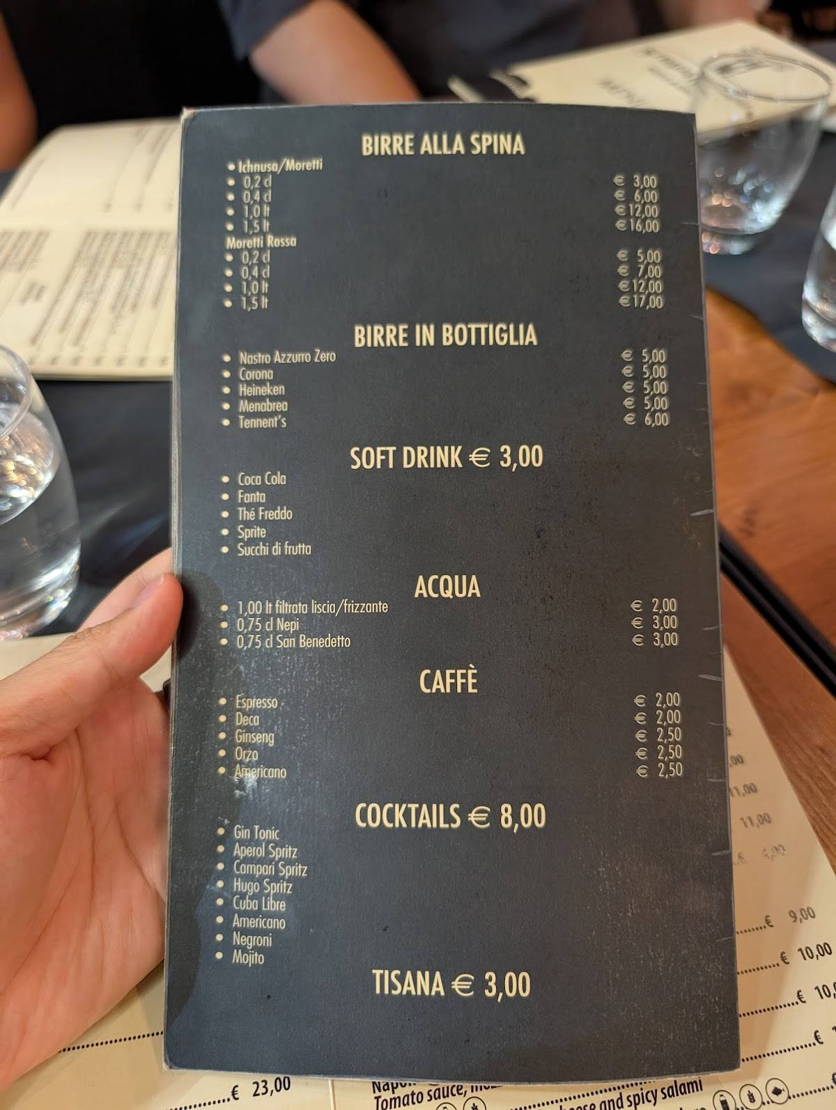 Menu di STRADAROMANA Pizza & Grill 