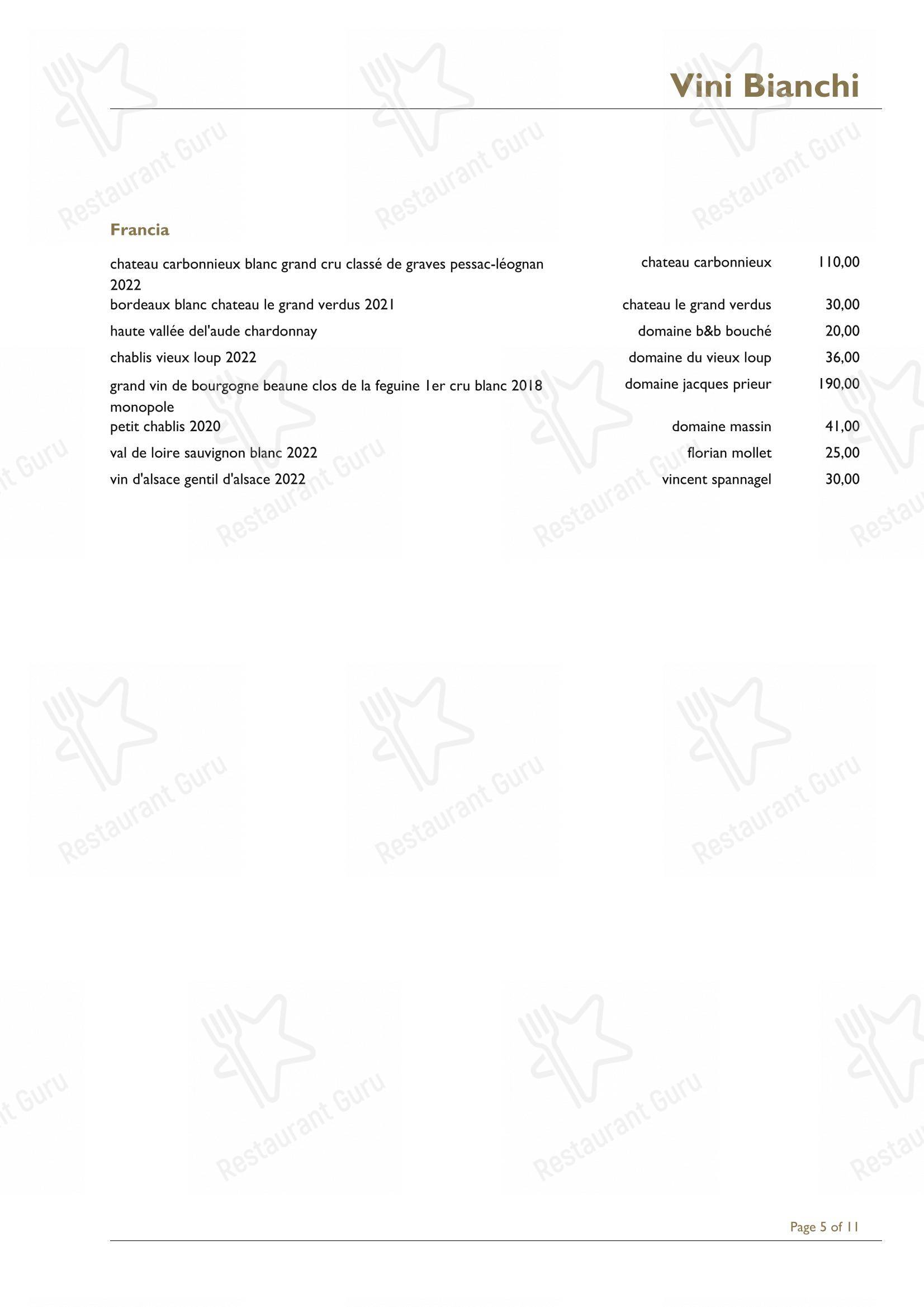 Menu per Suggerimenti Piacenza ristorante