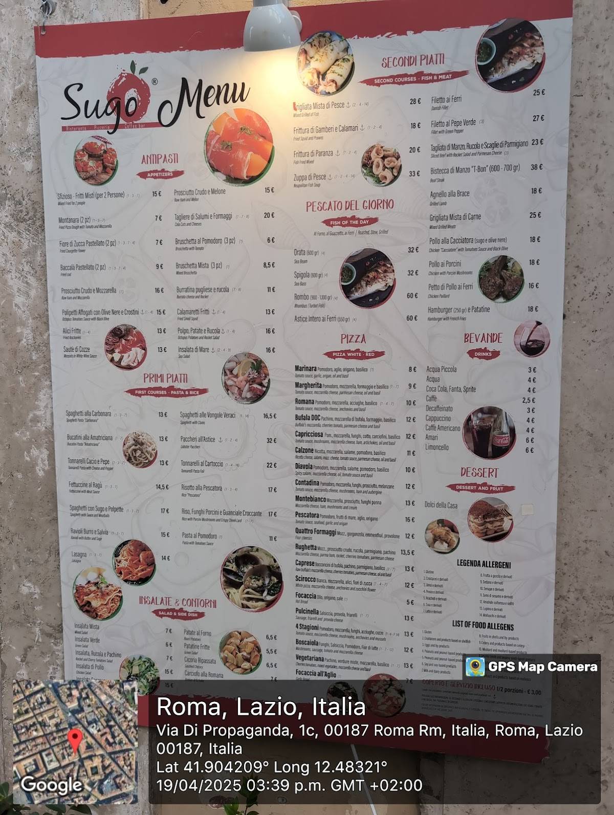 Menu di Sugo 