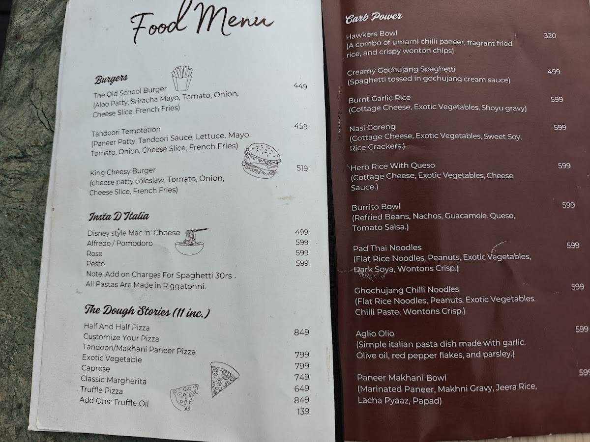 Cafe De Meet menu