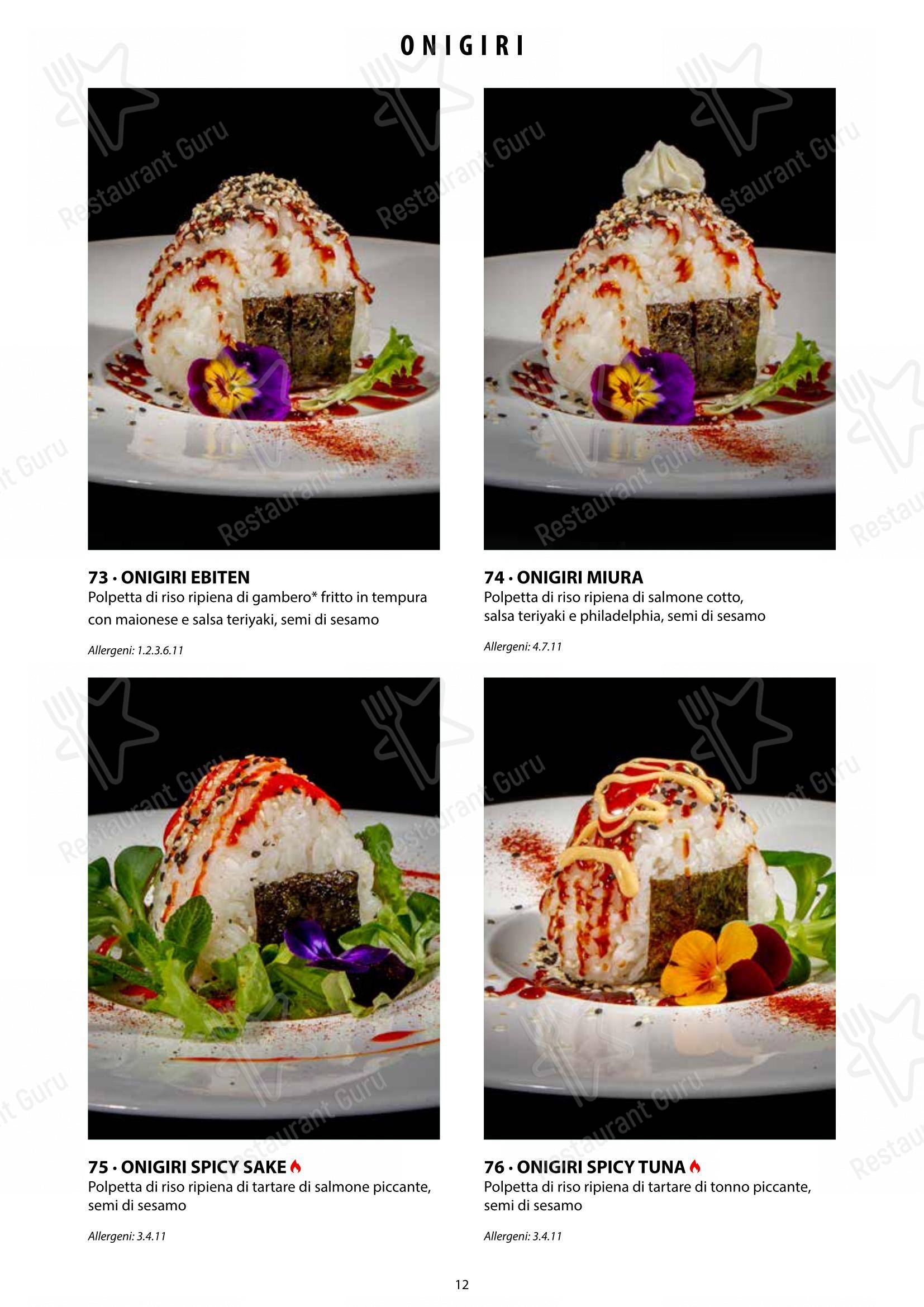Menu di Sushi City Como - Menu