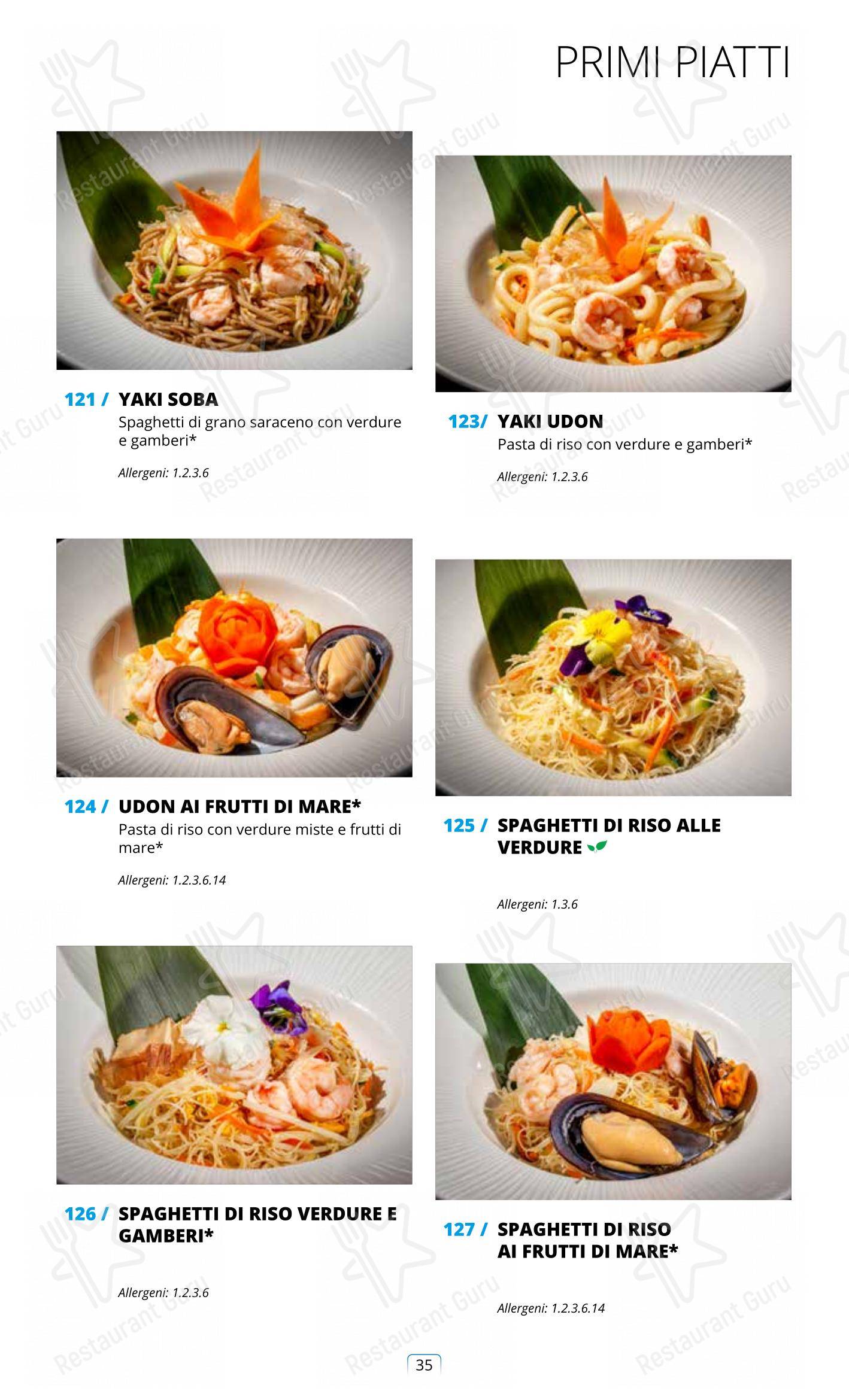 Lunch Menu per Sushi City Como in Como