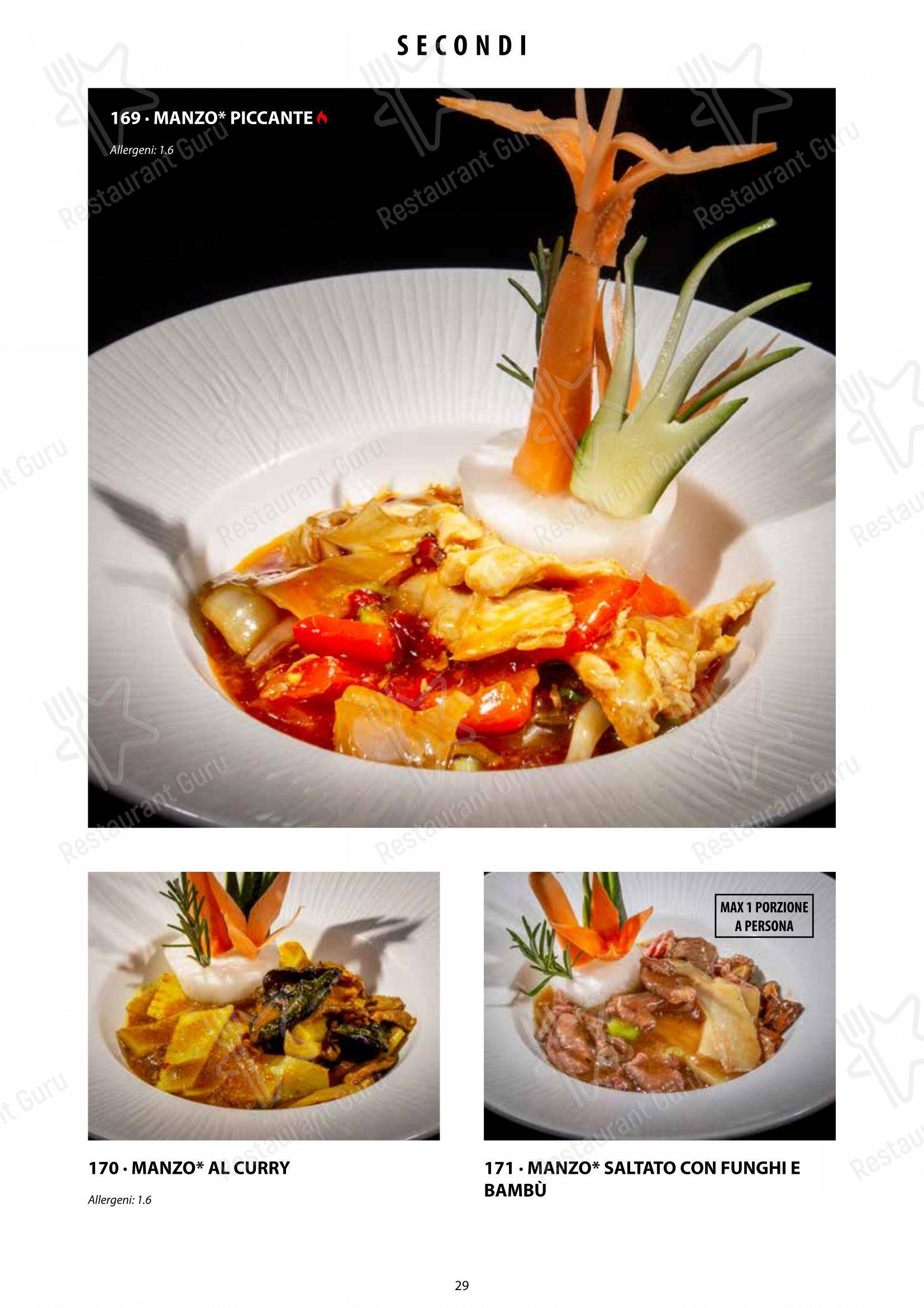 Menu per Sushi City Como in Como