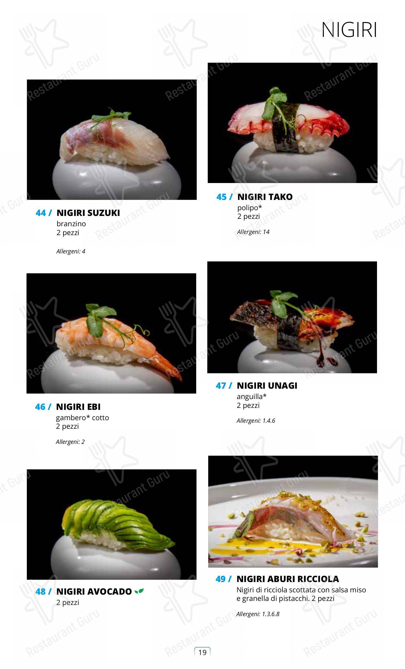 Sushi City Como in Como - Коктейльная карта