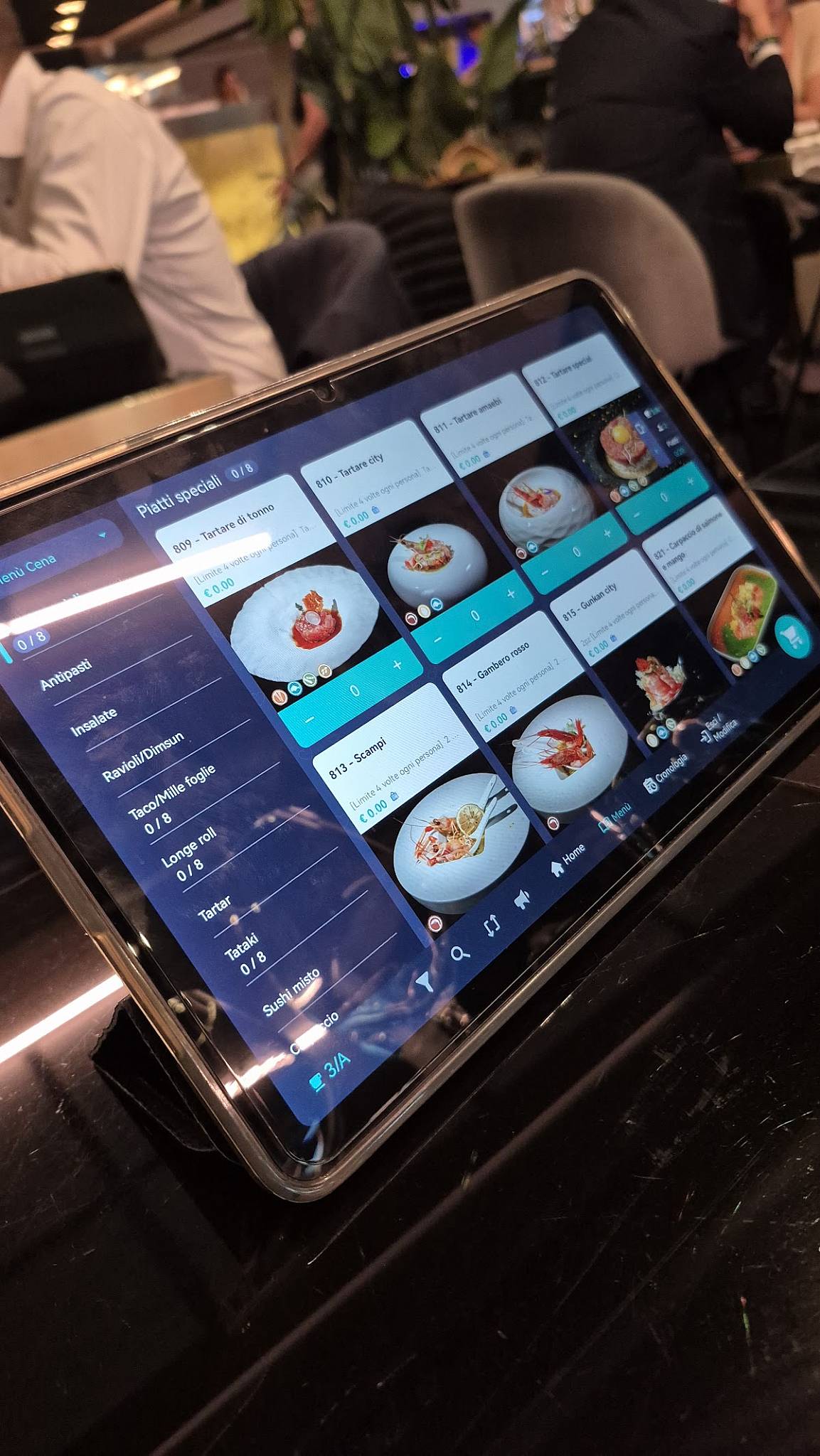 Menu di Sushi City Como 