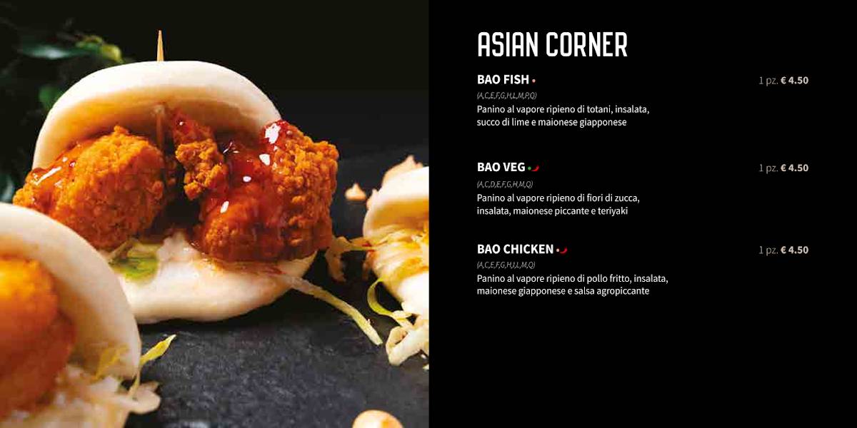 Menu di Sushi Corner Riccione 