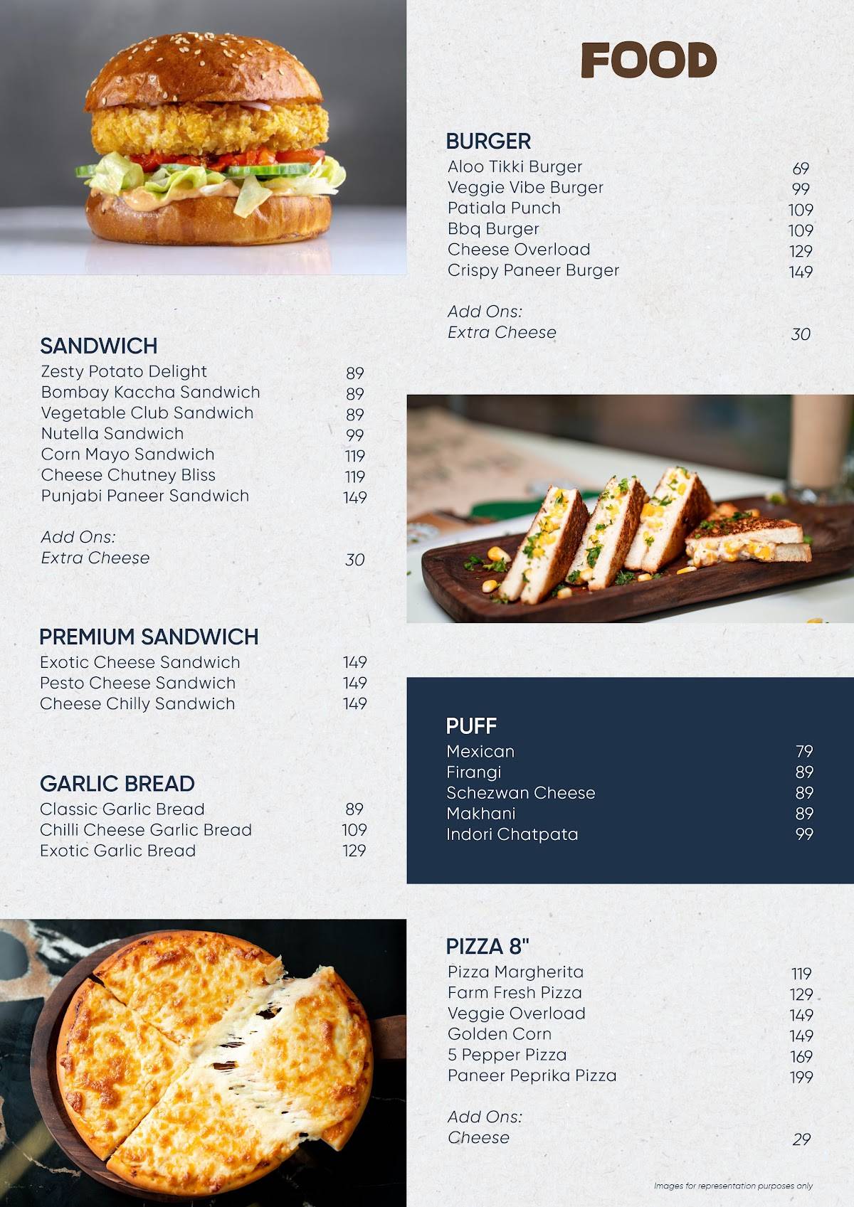 Suto Coffee menu