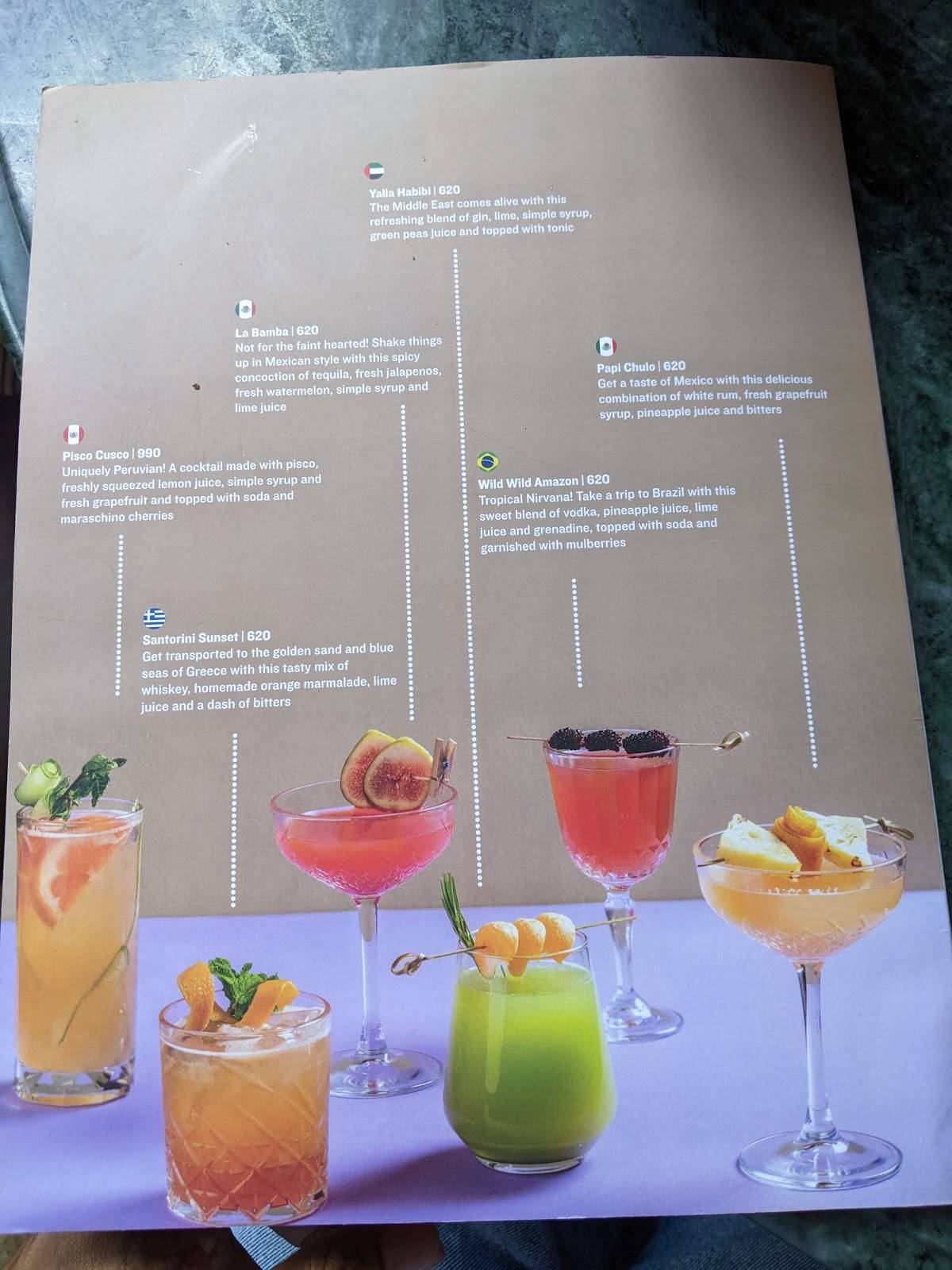 Suzy Q menu