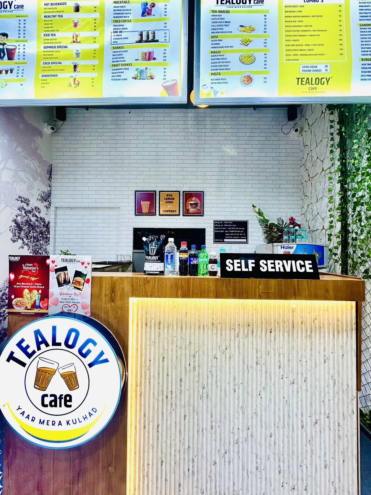 Tealogy Cafe menu
