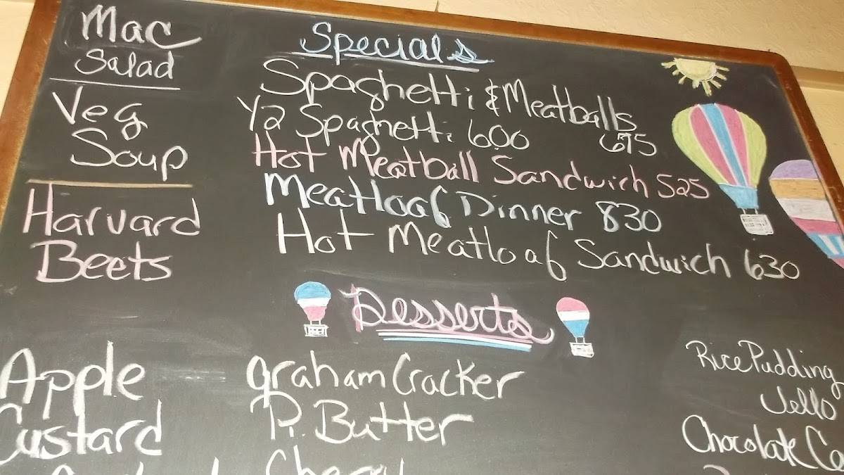 Menu at Texas Hot restaurant, Wellsville