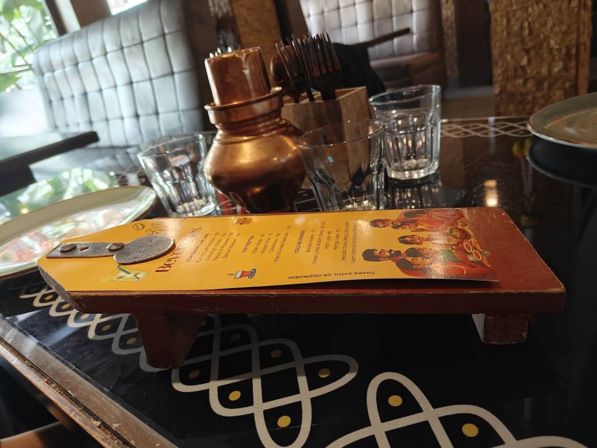 Thangabali - Mahim menu