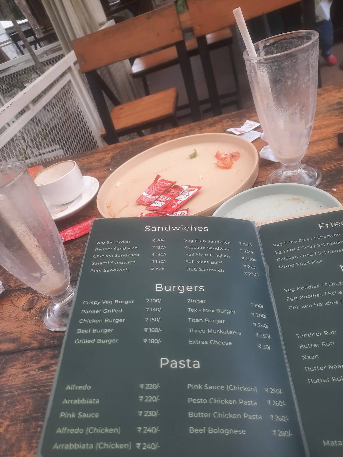 The Bridge Resto Cafe menu