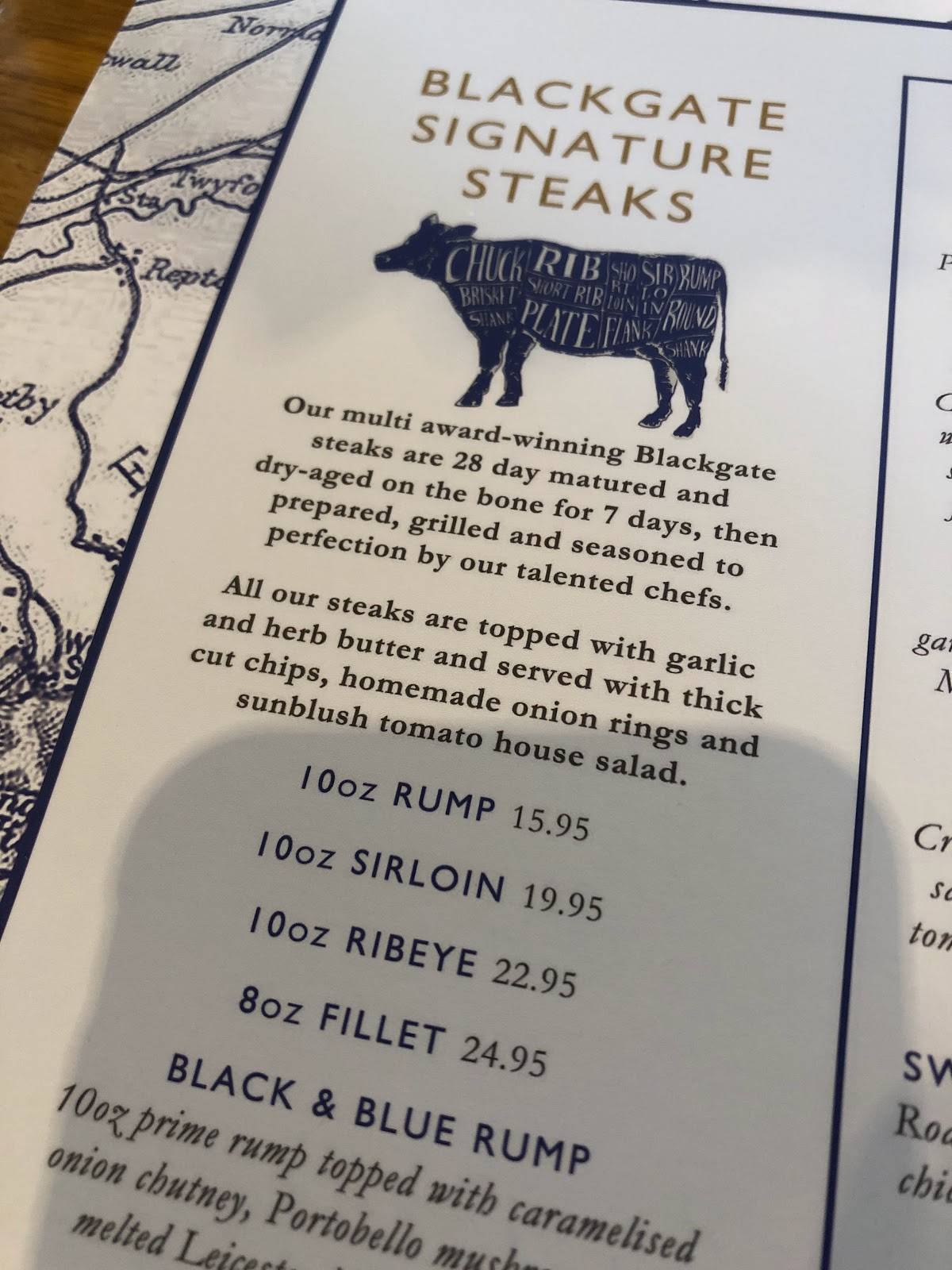 Menu at The Bull at Broughton Astley pub & bar, Leicester