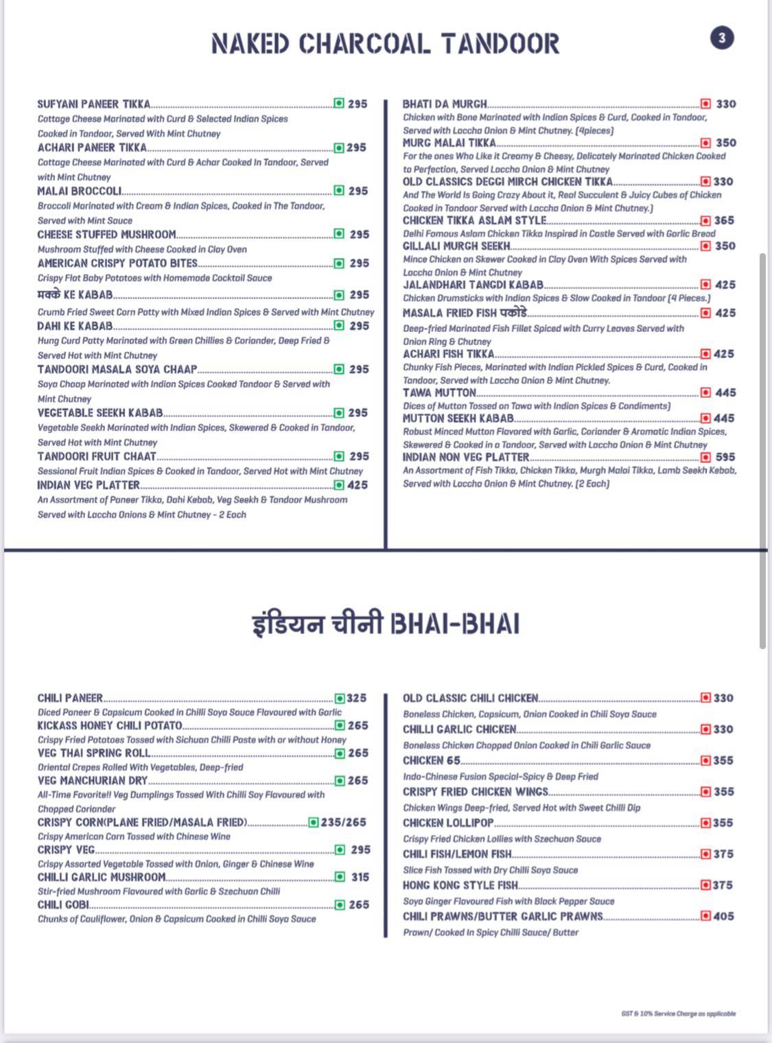 The Castle Microbrewery & Kitchen menu