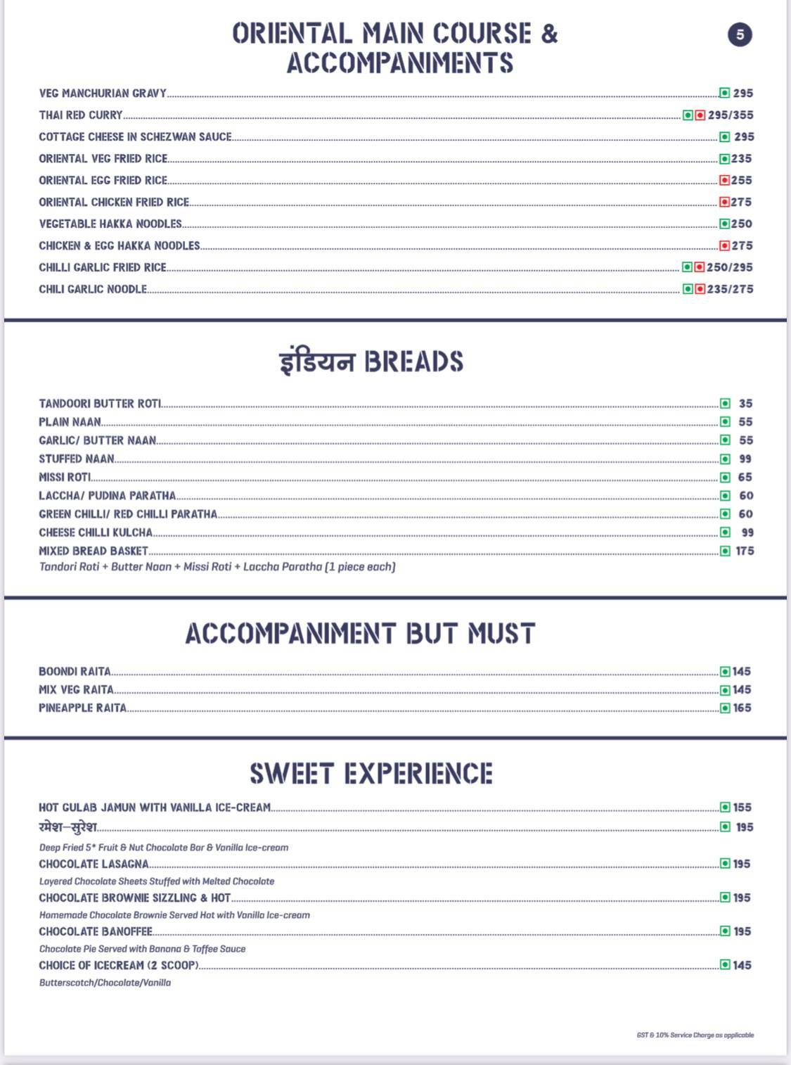 The Castle Microbrewery & Kitchen menu