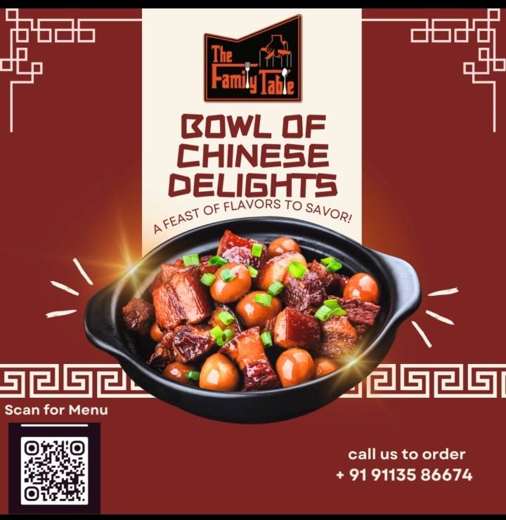 The Family Table menu