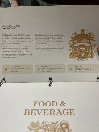 The Flour Works menu