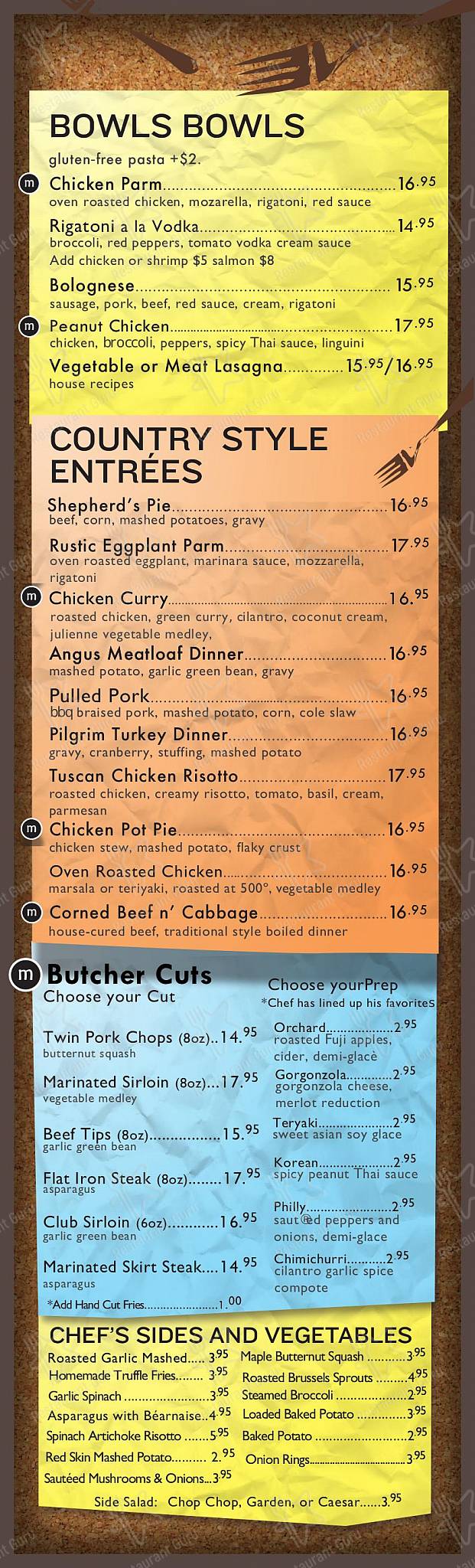 Menu at The Mick pub & bar, Holyoke