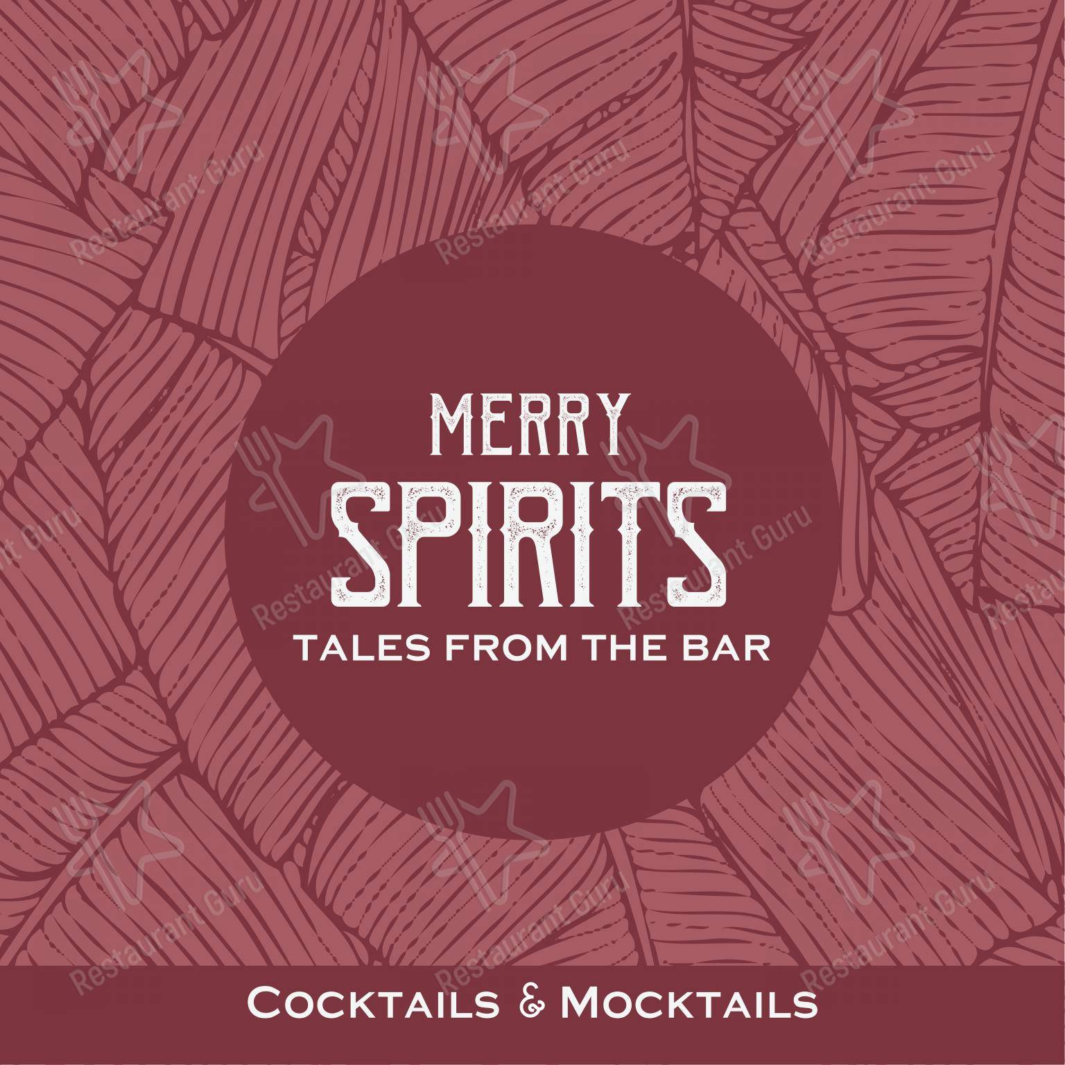 Theos Restaurant in Kottayam - Основное меню